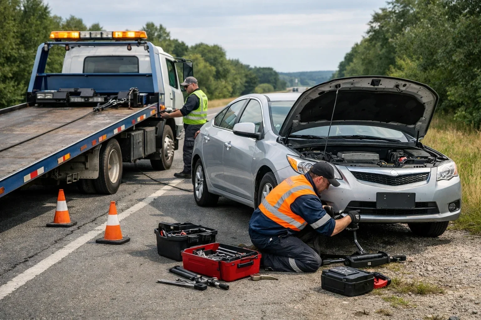How Professional Towing Reduces Stress During Vehicle Emergencies