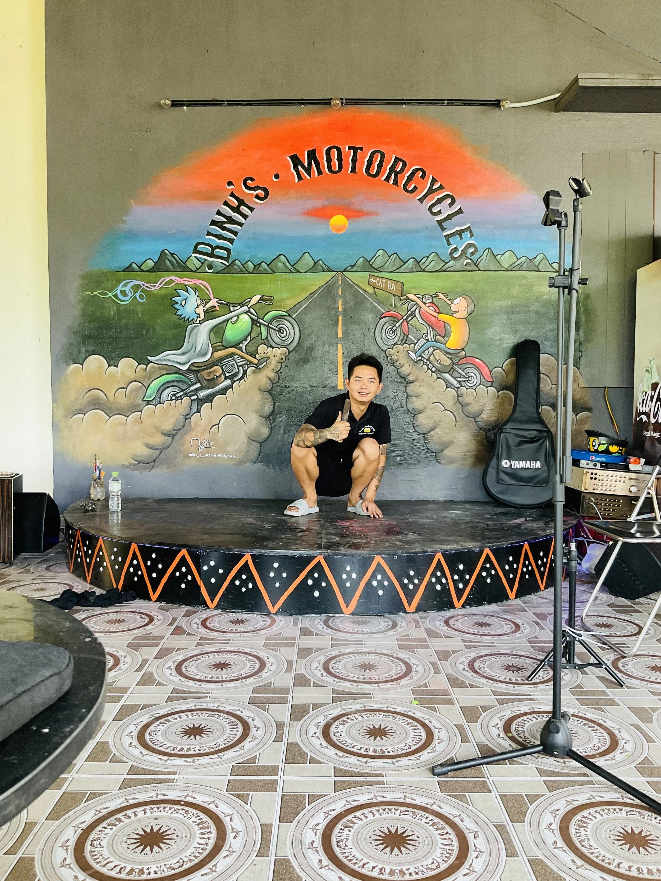 Binh, the man himself.