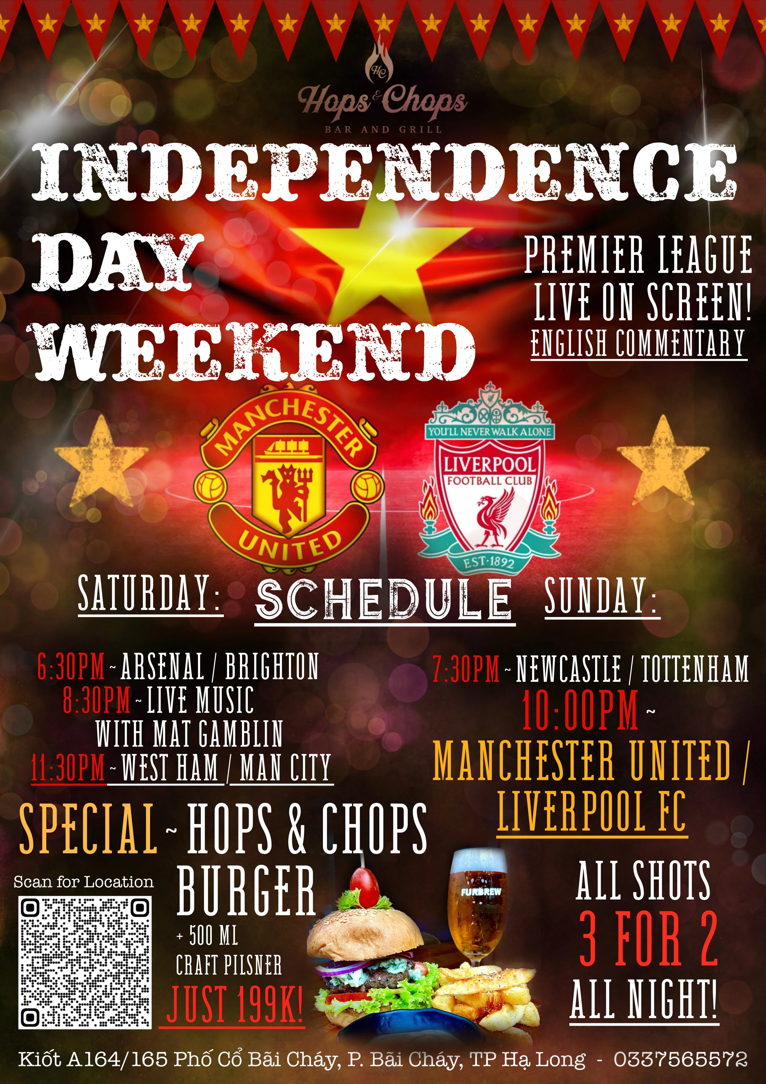 INDEPENDENCE DAY WEEKEND POSTER