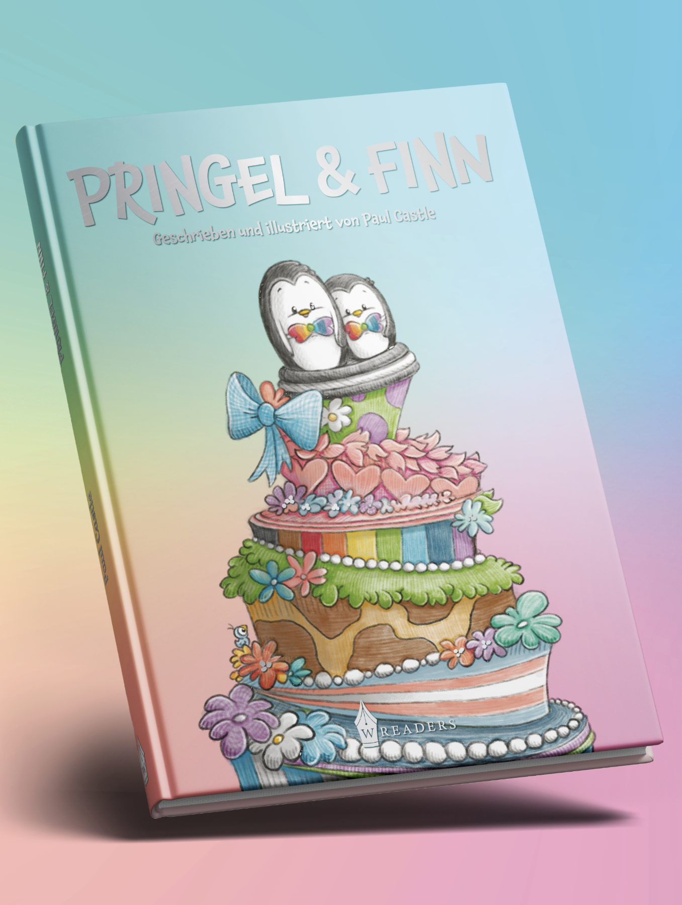 Buchcover des Titels "Pringel & Finn" von Paul Castle, Wreaders Verlag