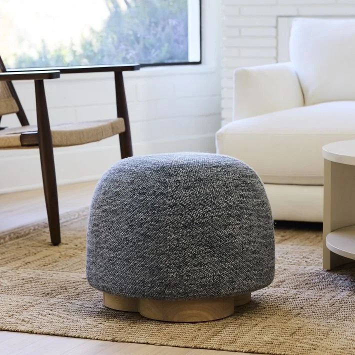 Gumdrop Swivel Ottoman