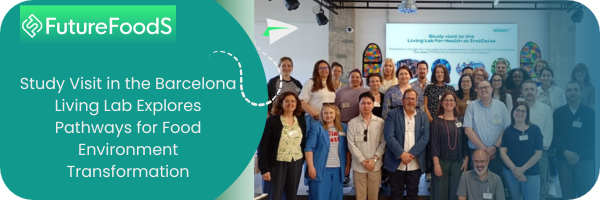Study visit in the Barcelona Living Lab Explores Pathways for Food Environment Transformation