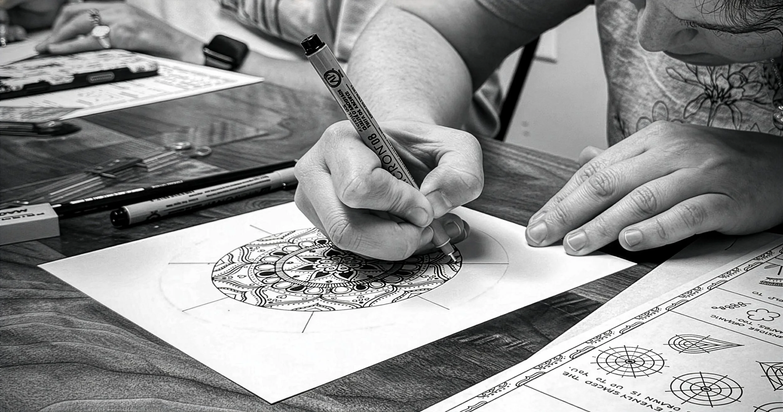 Make and Create: Guided Geometric Drawing