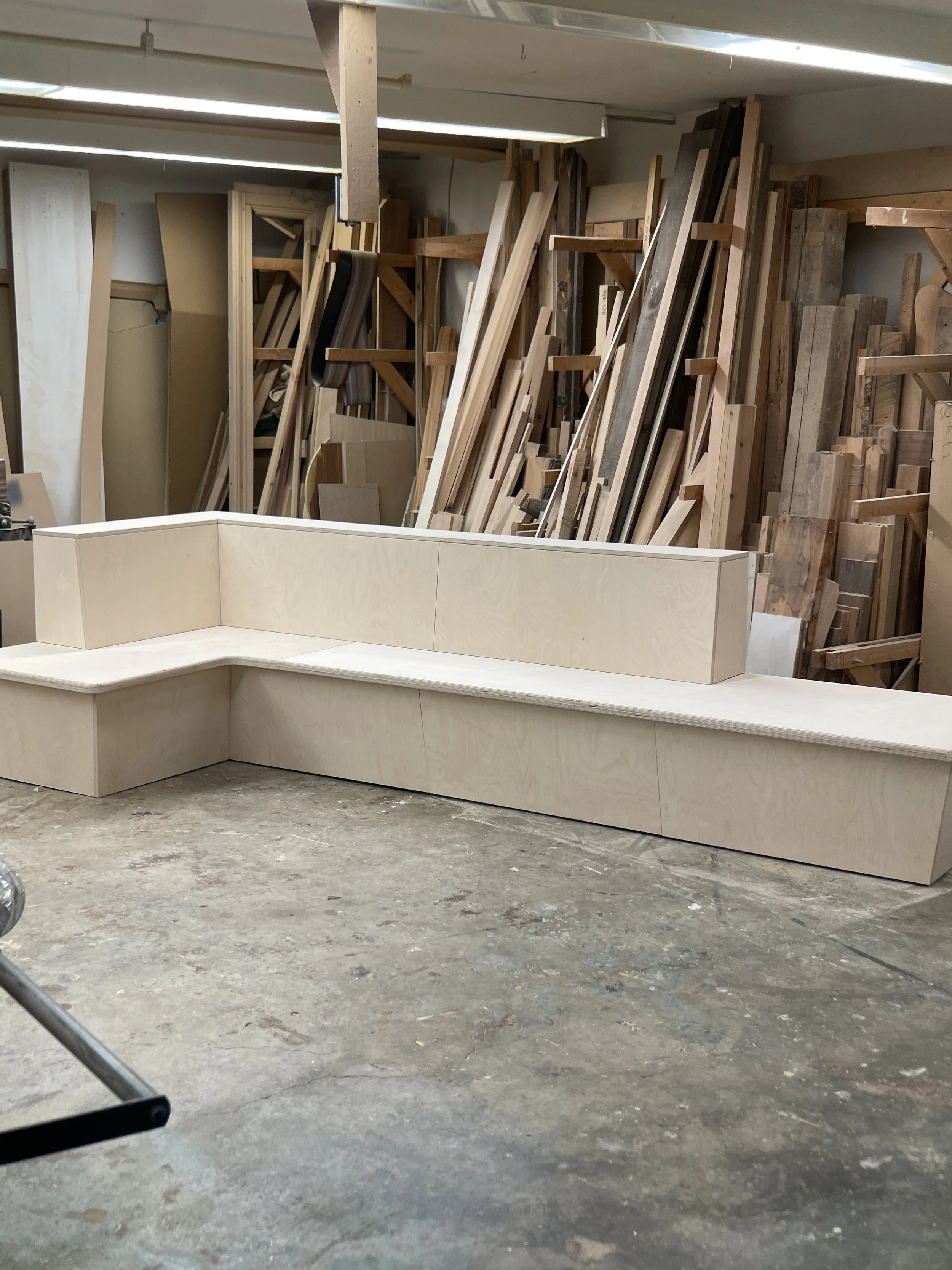 LE POINT DE VENTE - Banquette pour espace de relaxation