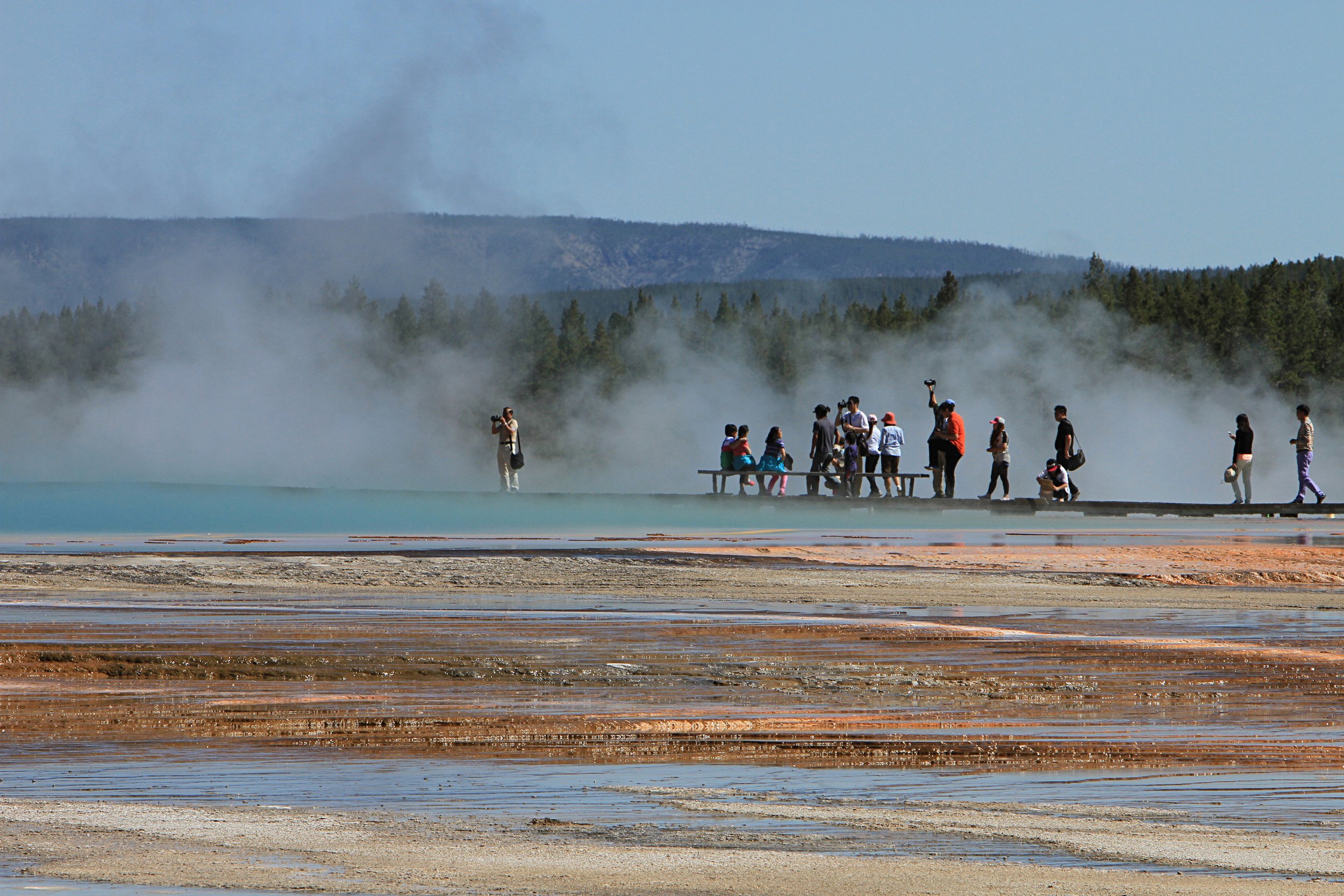 Boardwalk at Grand Prismatic Spring by NPS - Jim Peaco.jpeg
