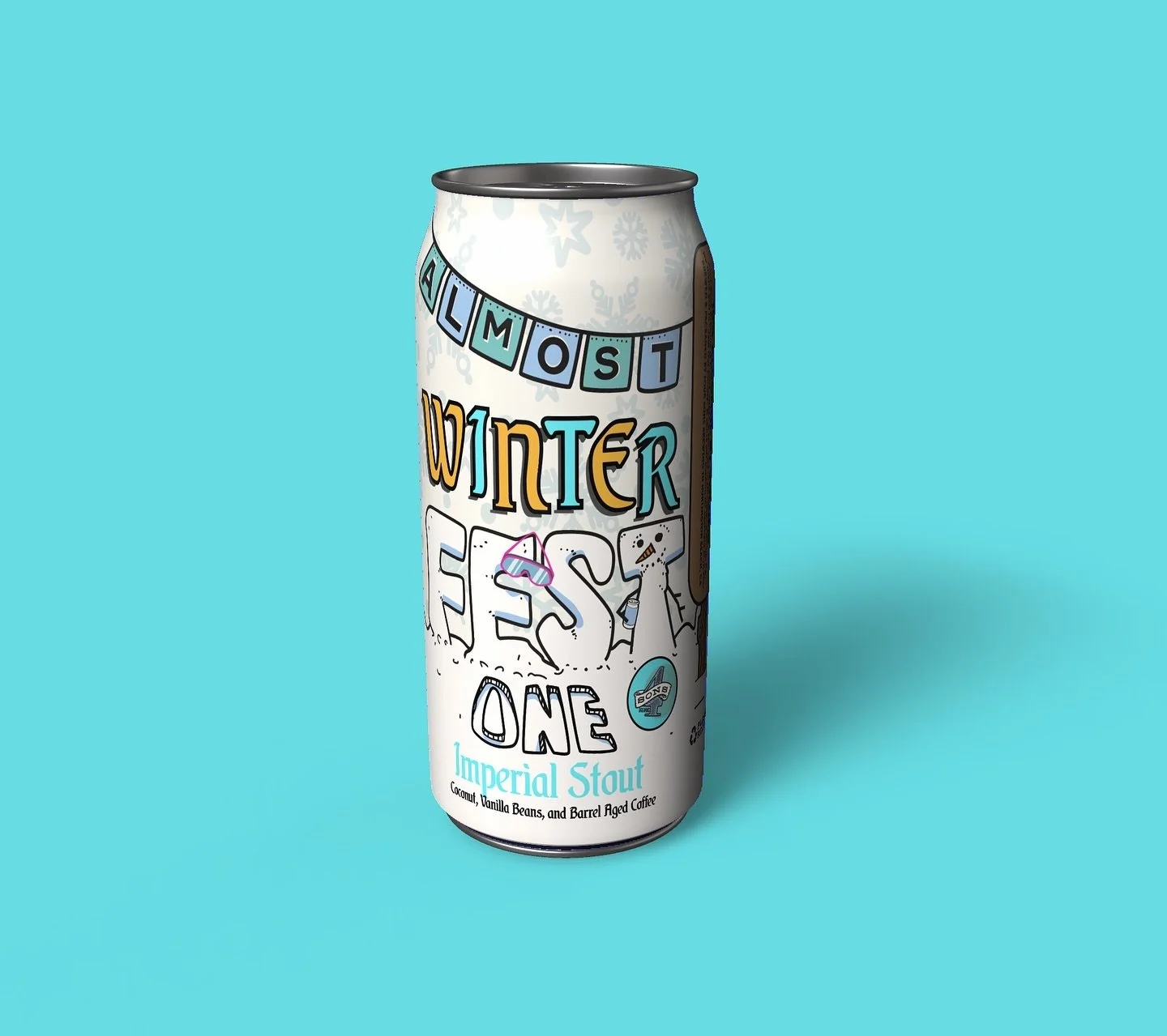 Can design for @foursonsbrewing Winter Fest Imperial Stout.

Looking for an experienced label/packaging designer for your next project? Send me a DM!
.
.
.
.
.
.
#design #graphicdesign #layoutdesign #layout #packagedesign #packaging #graphics #design