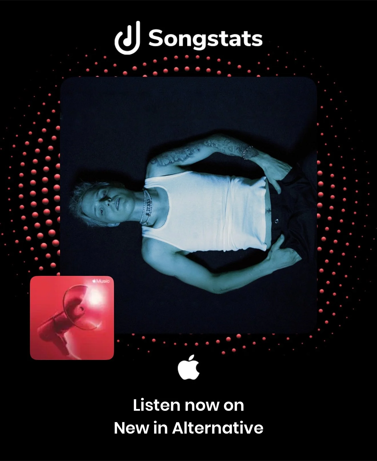 Great News 🔥

Our new release &laquo;I Need A Doctor&raquo; by @callmekarizma has been added to editorial playlists across streaming platforms : 

🎧 Apple Music

New in Alternative (Global)
Guten Morgen (Germany)
WMG New Music Weekly (Global)

🎧 A