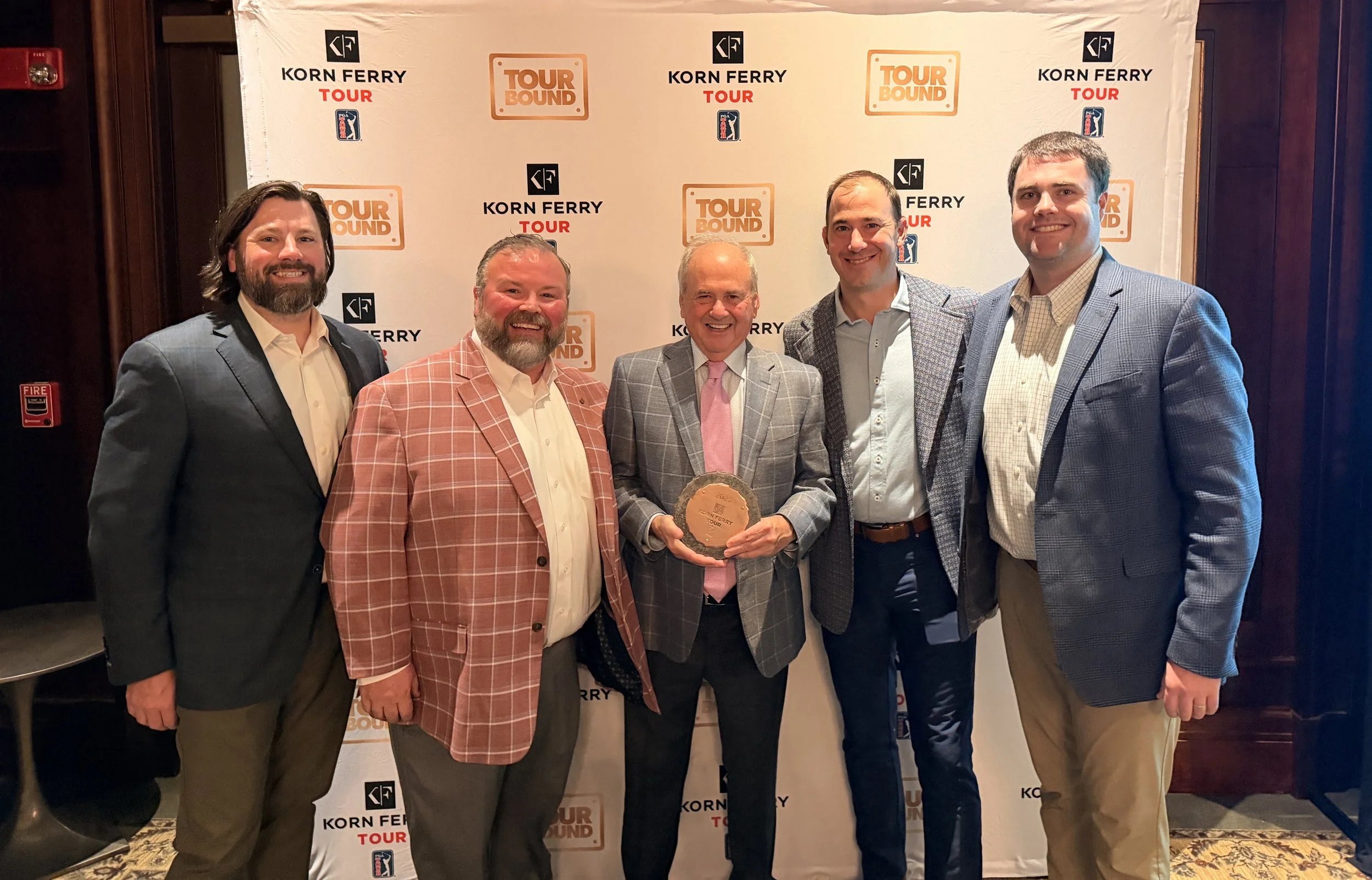 John McConnell Honored with Inaugural Korn Ferry Tour “Beyond the Green” Award