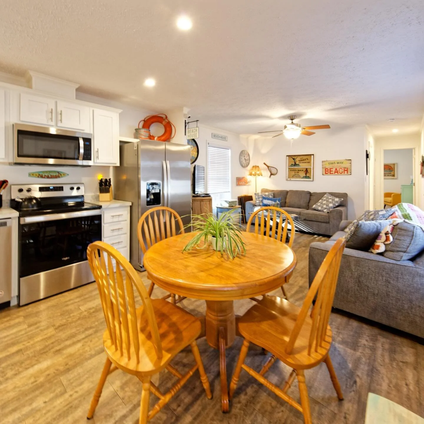 🏡✨ Open House Alert! ✨🏡 
Join us on December 7th from 12 PM to 2 PM to explore this gorgeous 2-bedroom, 2-bath home in the sought-after Sea Air Village, just minutes from downtown Rehoboth Beach! 🌊🏖️ 
Built in 2020, this charming residence featur