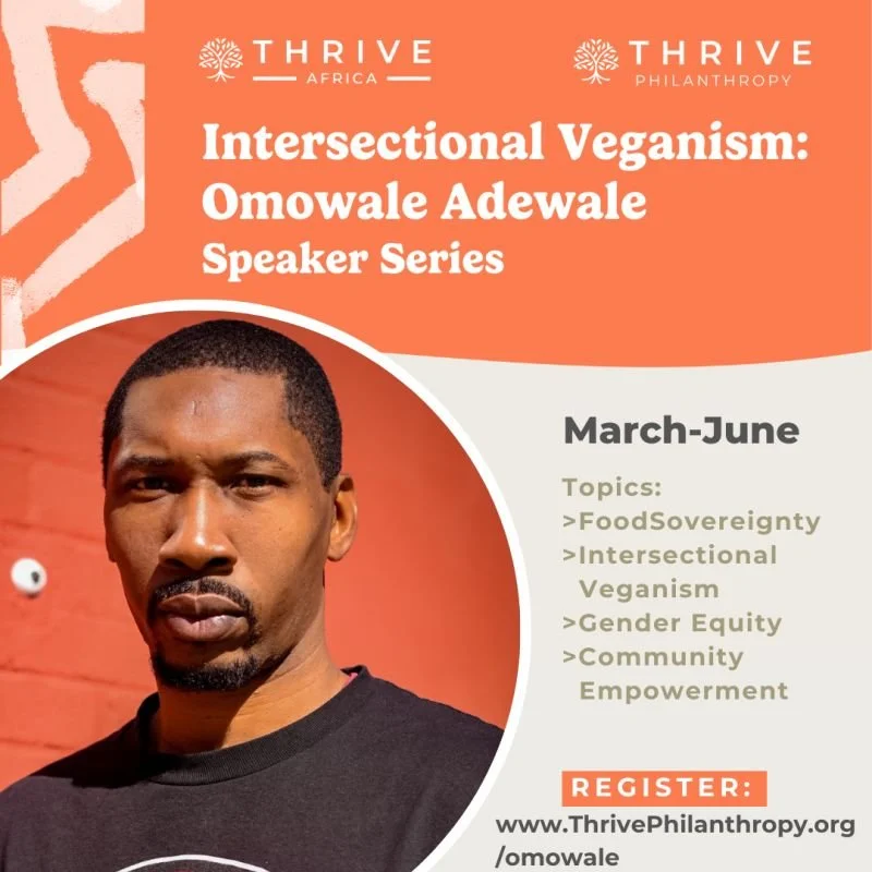 Intersectional Veganism Speaking Series with Omowale Adewale