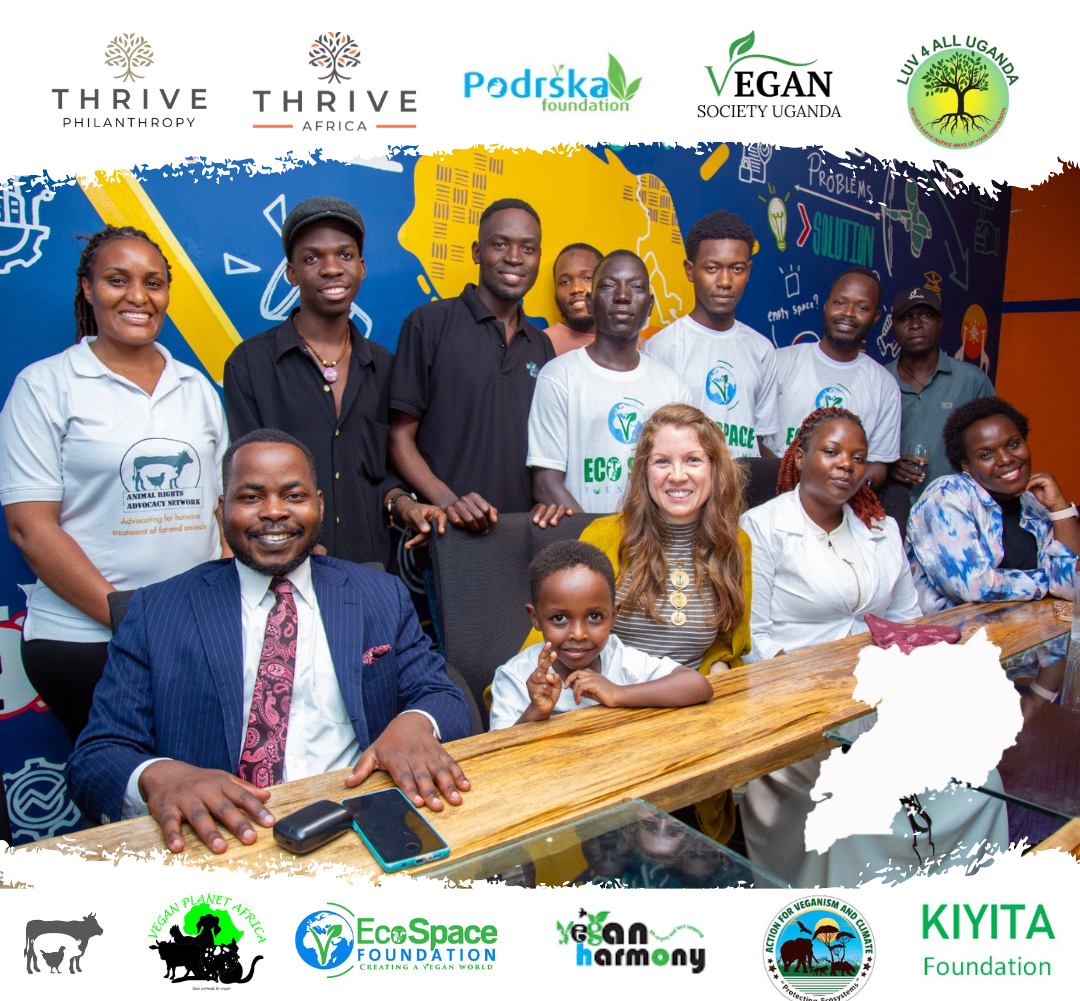Thrive Philanthropy CEO Visits Uganda’s Plant-Based Advocates