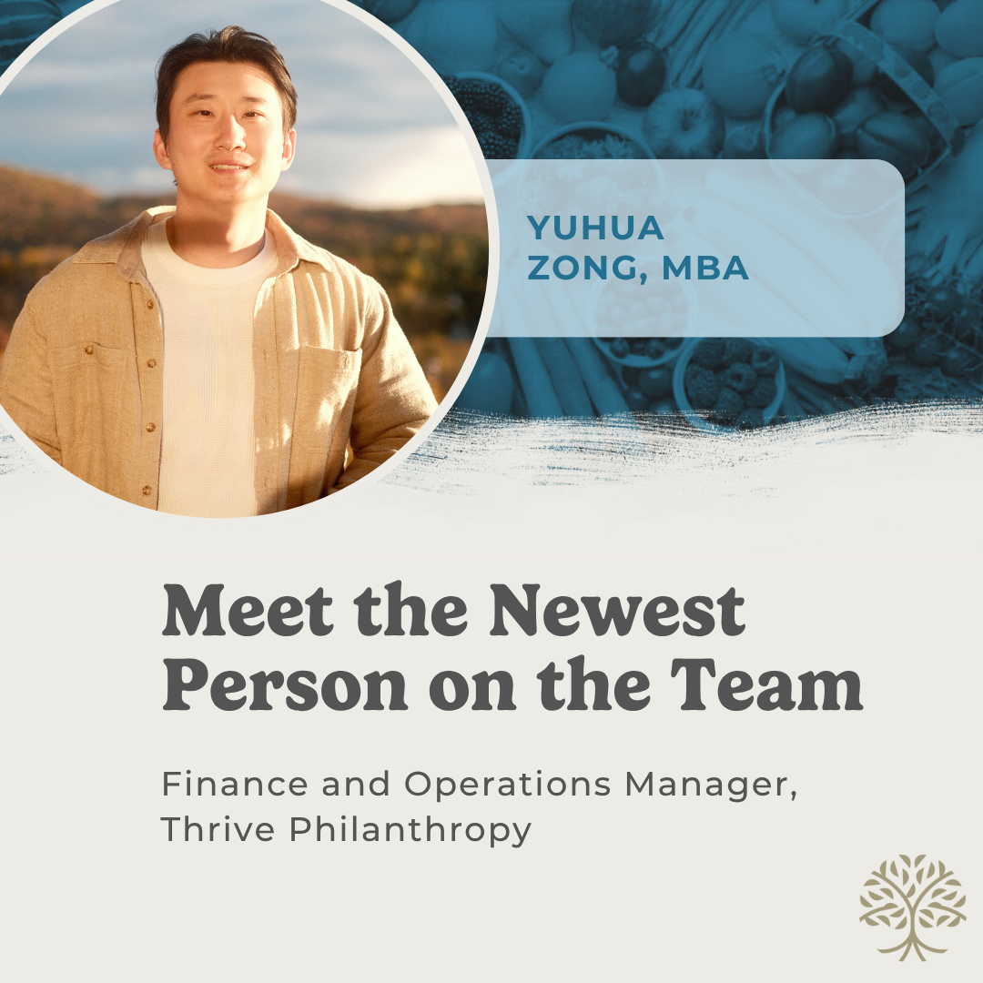 Welcoming Thrive’s New Finance &amp; Operations Manager!