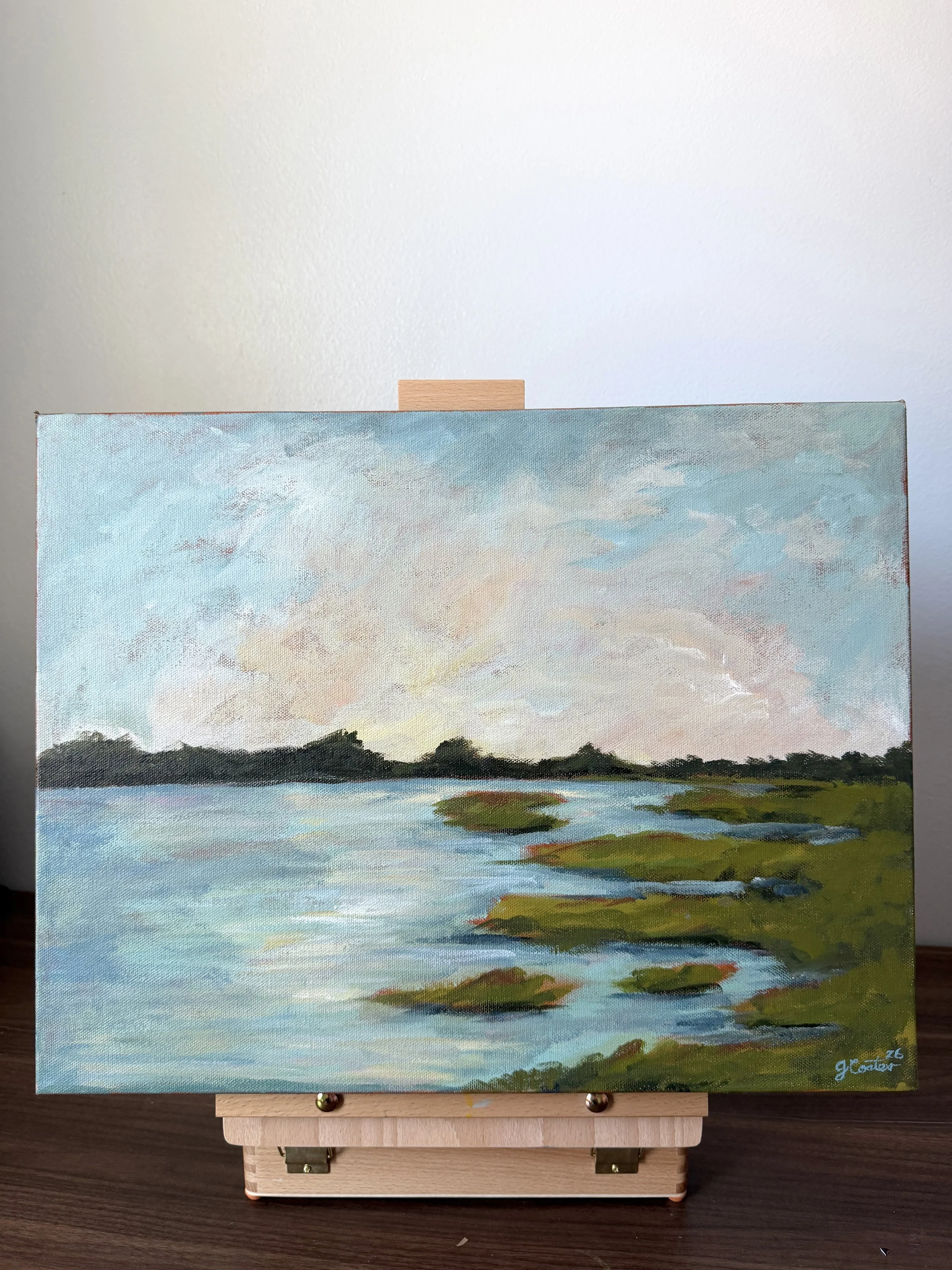 Intracoastal - Original Acrylic Painting on Canvas