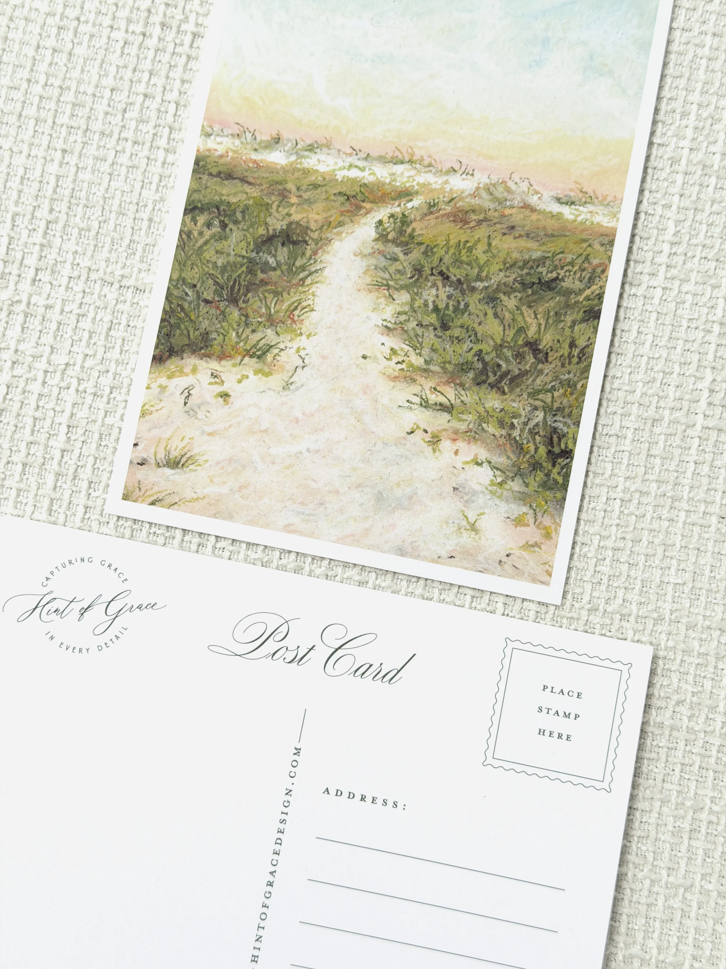 "Dunes" Postcard