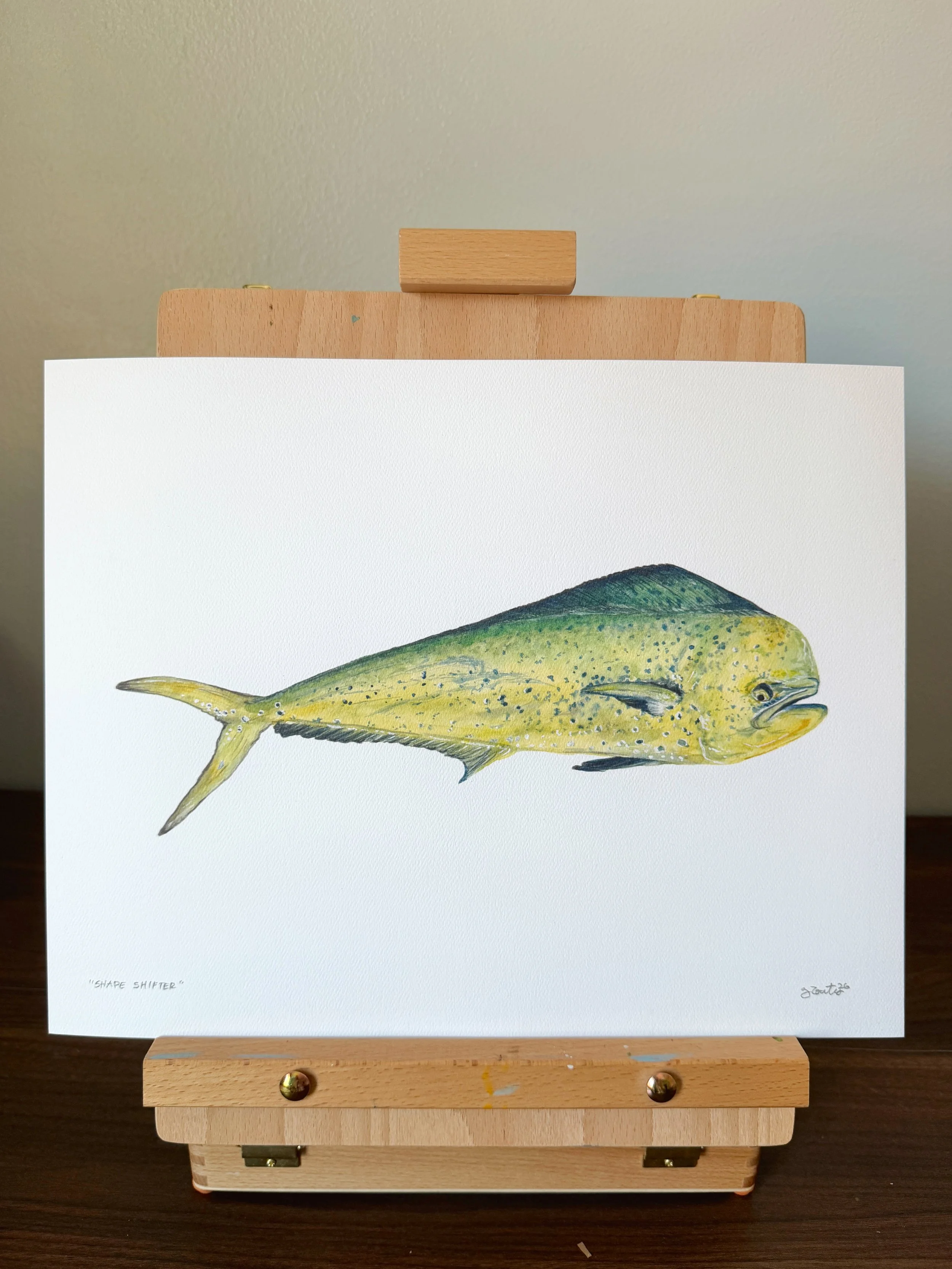 Shape Shifter - Watercolor Print