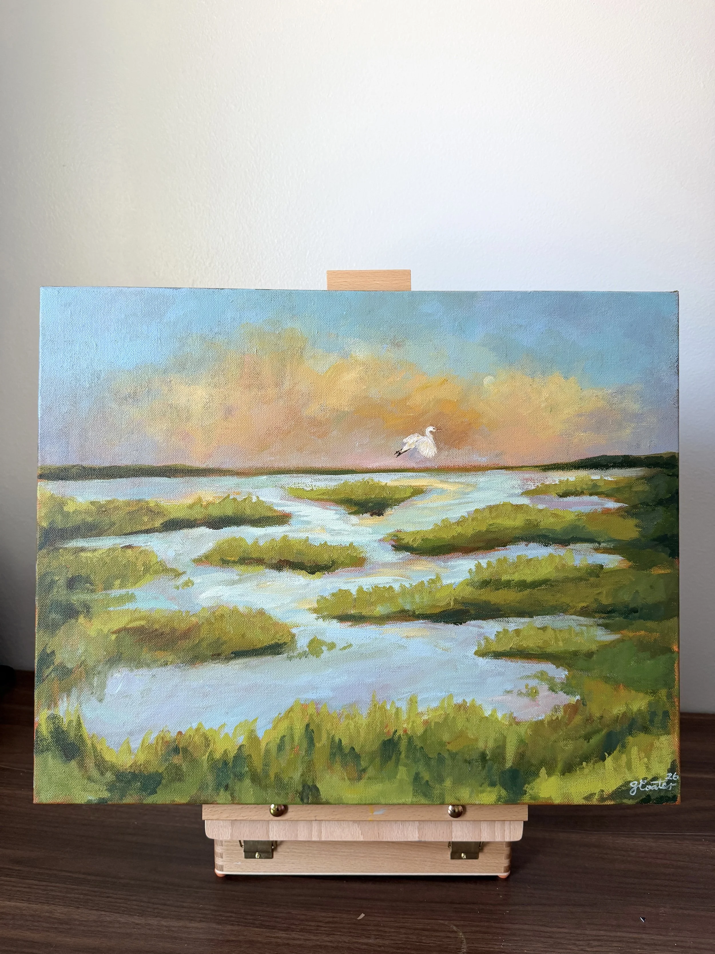 Sweet Carolina - Original Acrylic Painting on Canvas