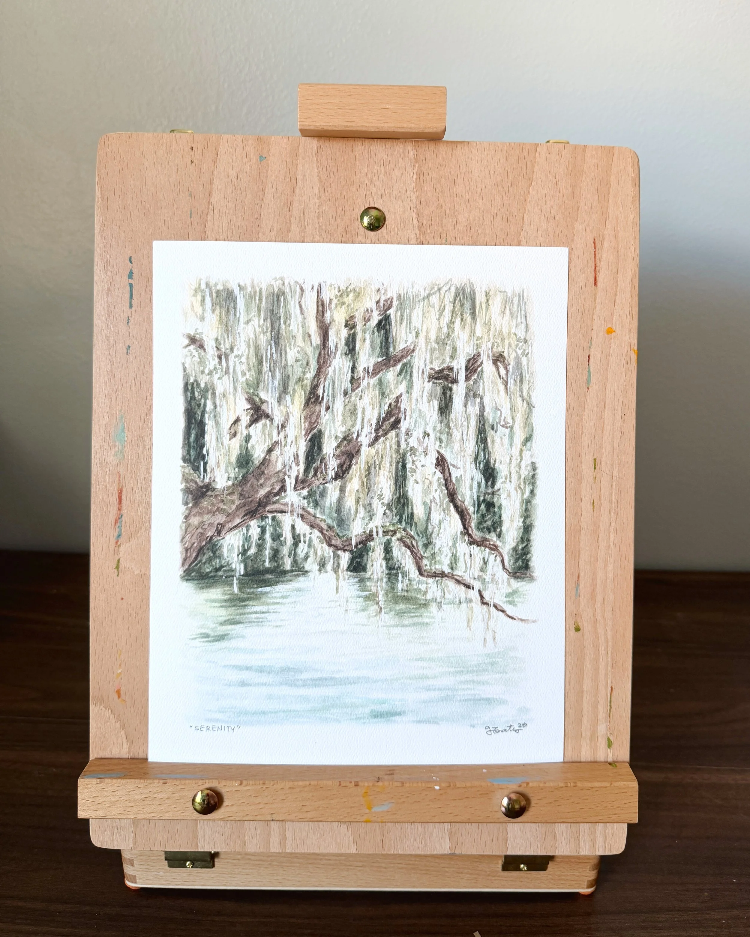 Serenity - Watercolor Print