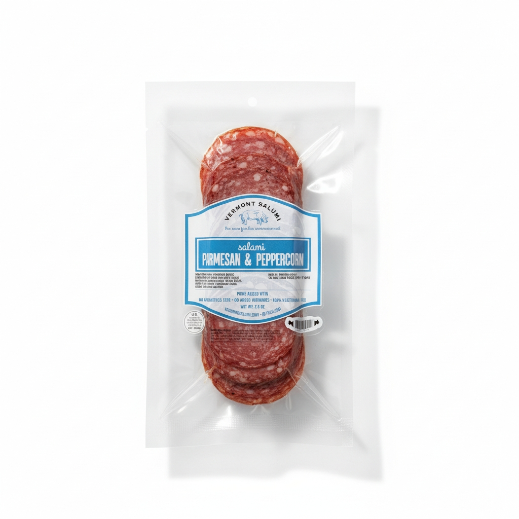 Parmesan & Peppercorn Sliced Salami