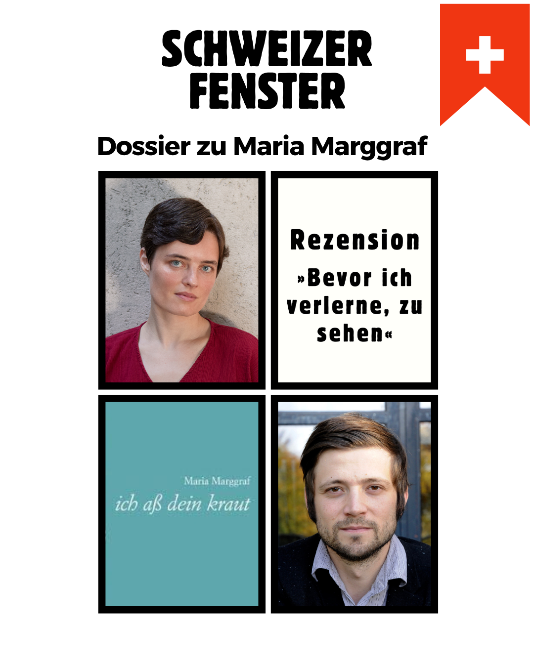 Bevor ich verlerne, zu sehen. Über Maria Marggrafs „ich aß dein kraut“
