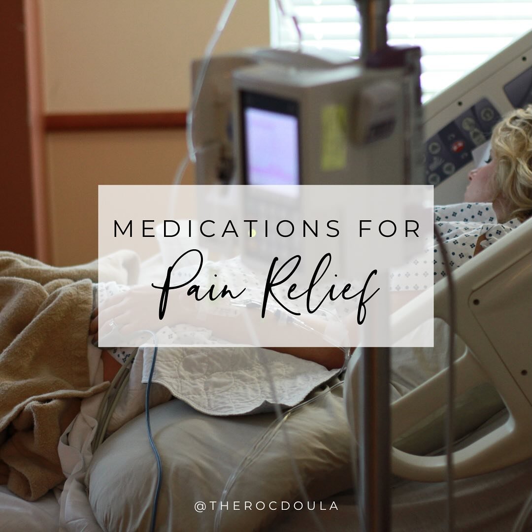 Knowing your options for pain medication during labor is important (even if you don&rsquo;t plan to use any of it). 

Where you give birth will determine what options you have available to you but today&rsquo;s post will cover general medications fou