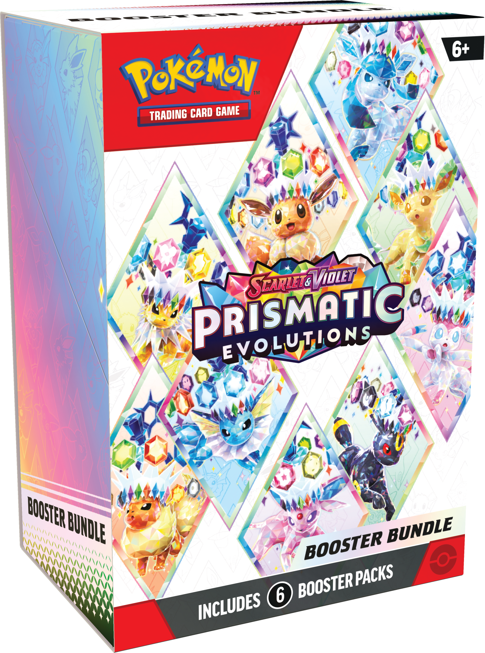 Scarlet & Violet-Prismatic Evolutions Booster Bundle (6 Packs)