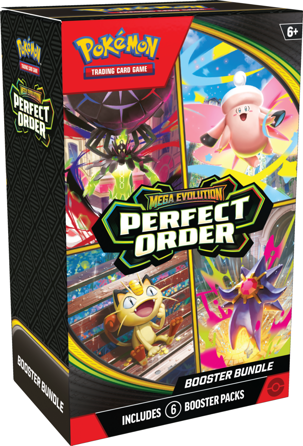Mega Evolution-Perfect Order Booster Bundle (6 Packs)