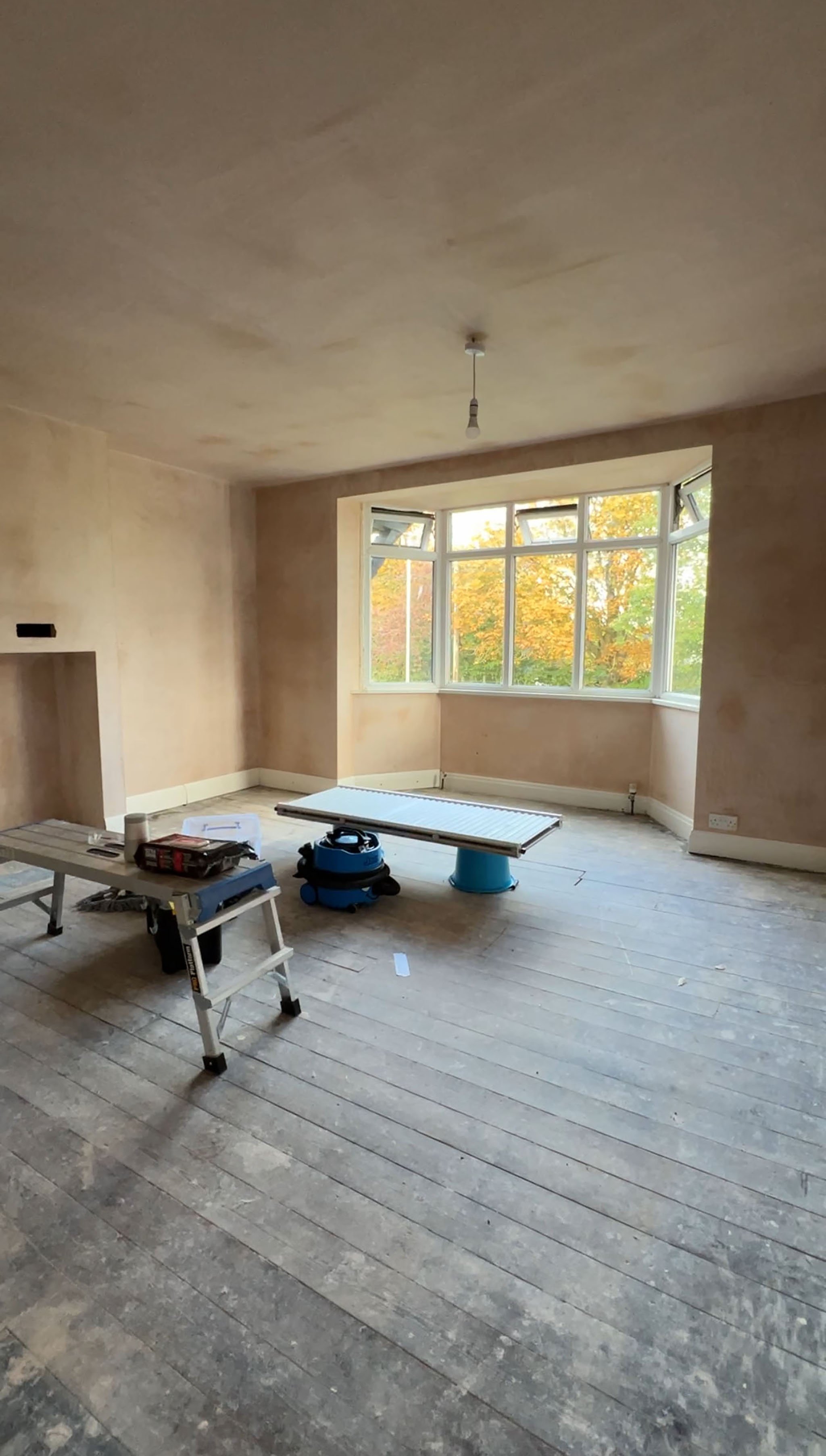 Main bedroom decorating in Adel, Leeds.