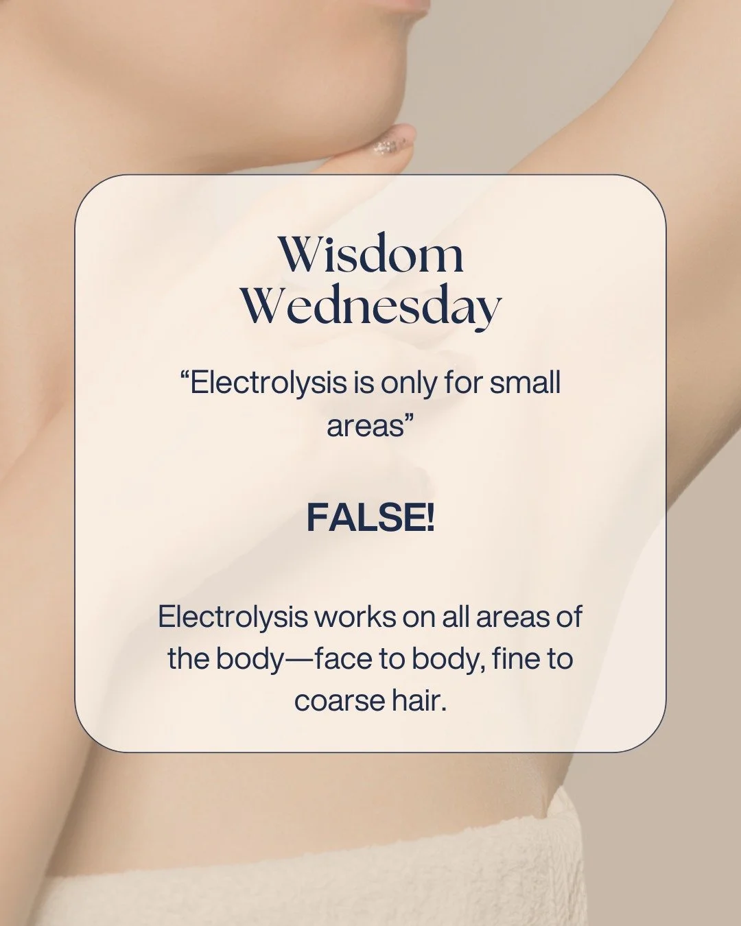 Professional Electrolysis NYC works on all areas of the body from the face to larger areas like the back, arms, and more.

Because each follicle is treated individually, it&rsquo;s precise &amp; effective all over the body.

#LimogesBeauty #Electroly