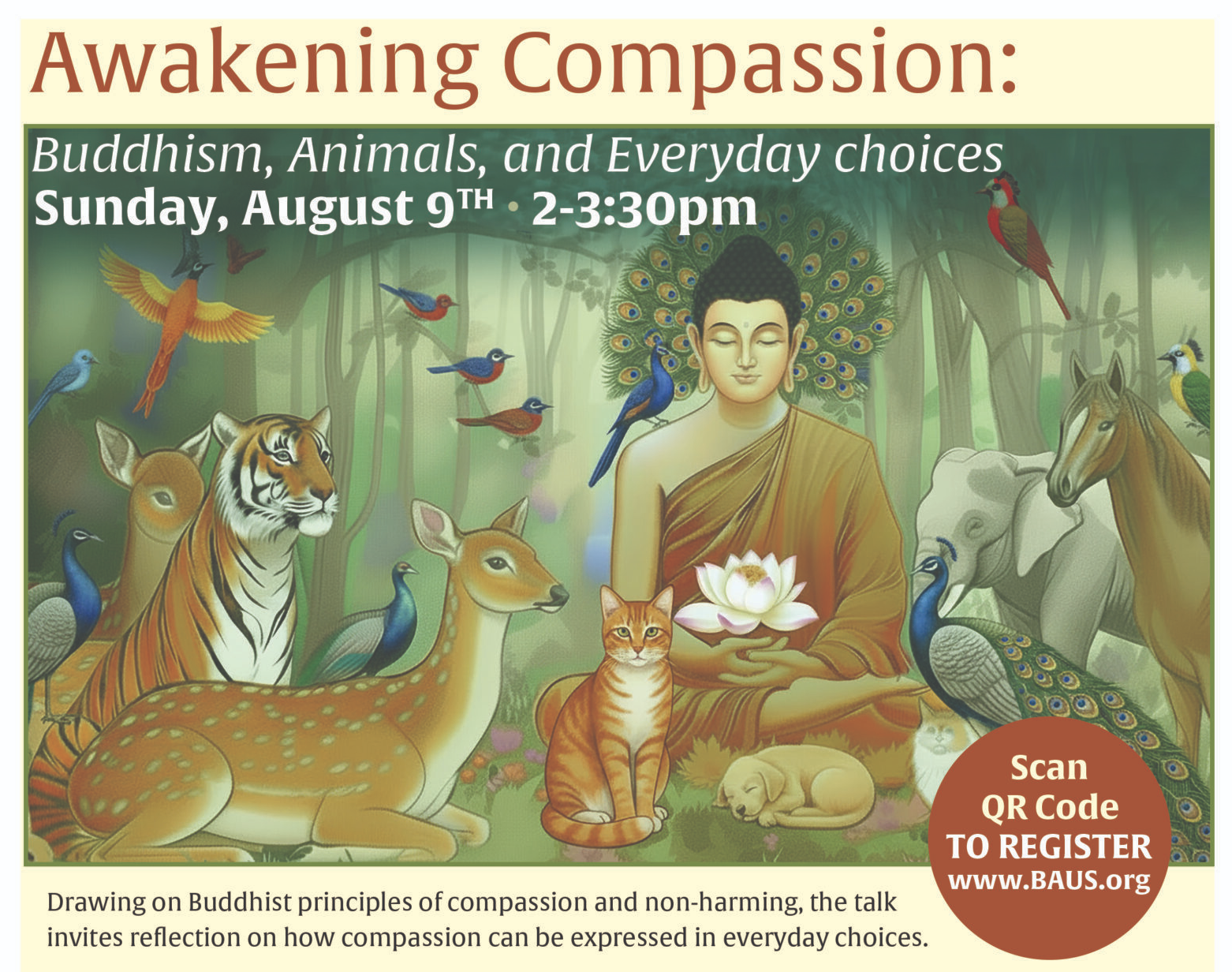 Awakening Compassion: Buddhism, Animals, and Everyday choices
