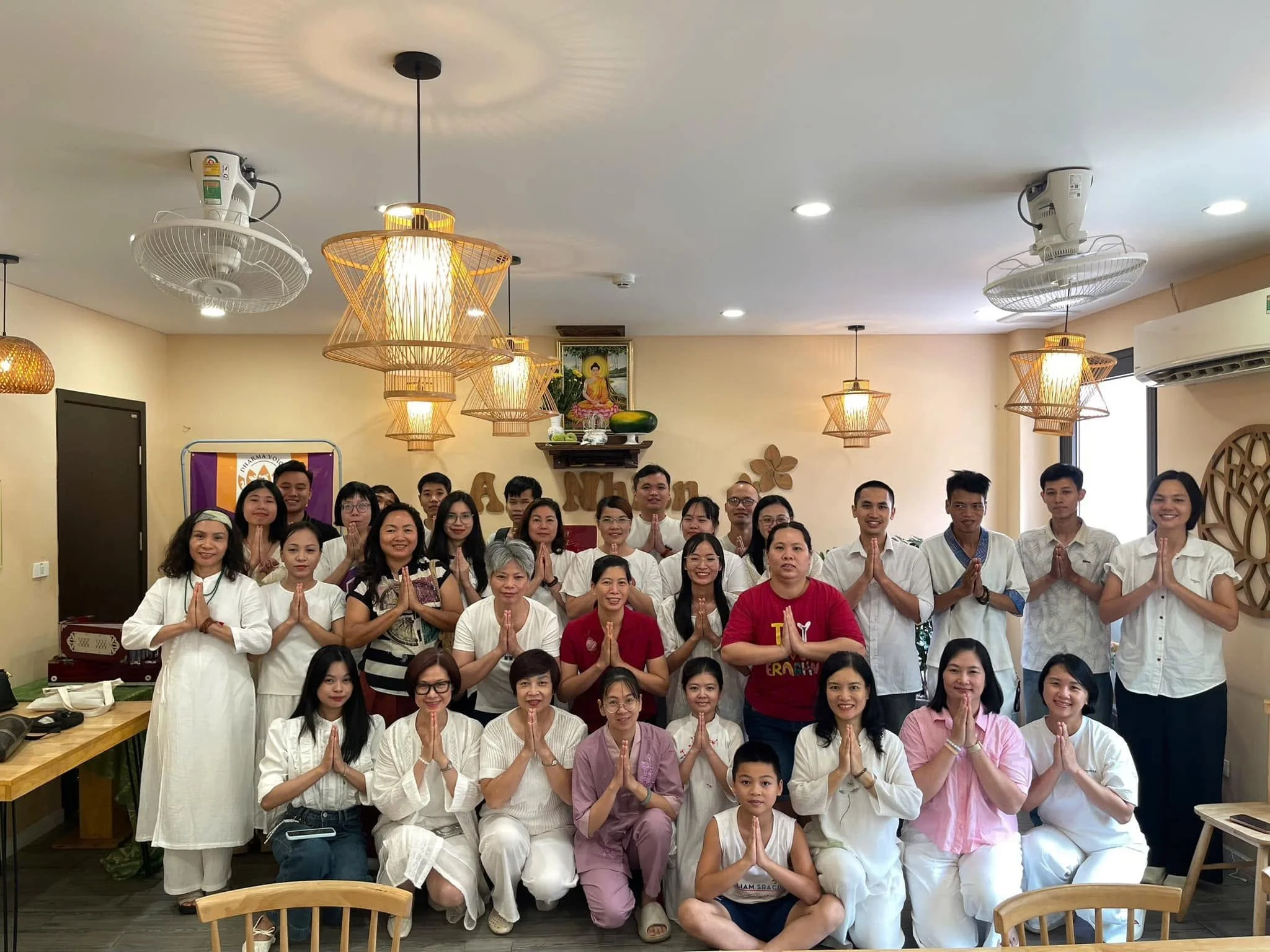 Cooking class attendees learn to veganize their traditional Vietnamese favorites. 