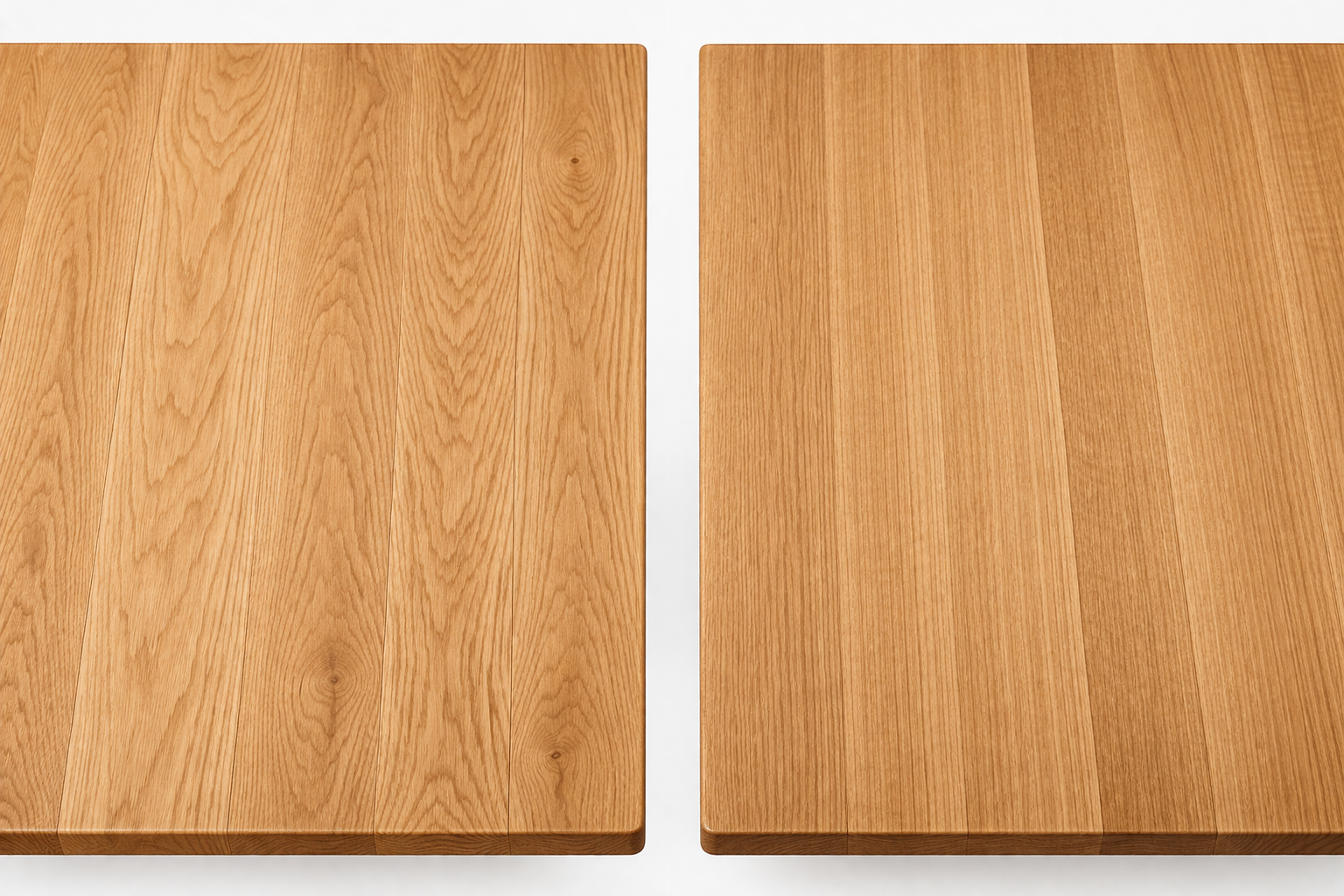 Flat Sawn versus Quarter Sawn