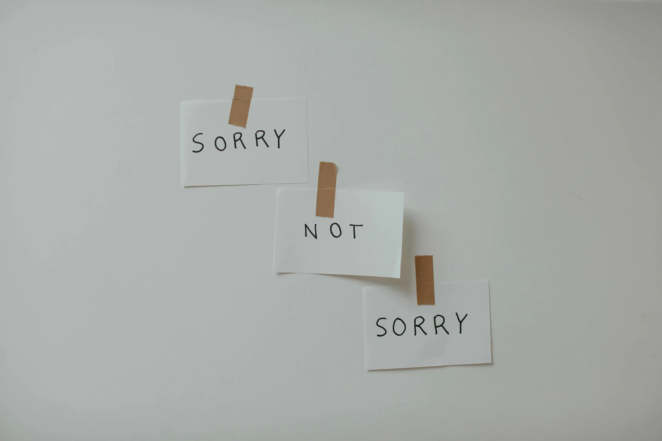 The Apology Audit: What Would Happen If You Stopped Saying Sorry?