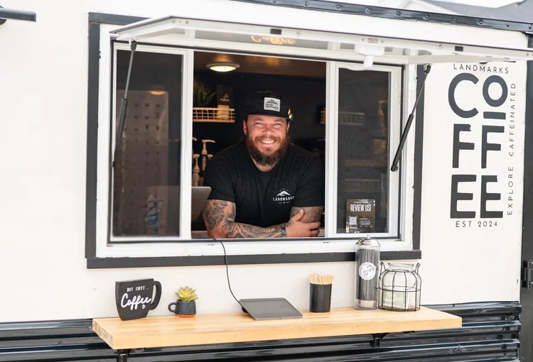 The Landmarks Coffee trailer