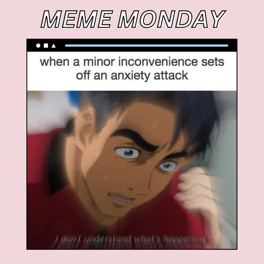 It's Anxiety Meme Monday! Share your favorite meme of today's dump and check out the campaign if you haven't already!

Let's get greenlit! 🎉 

We only receive the money if we get to 80% of our funds so please donate if you can!

#anxietymemes #menta