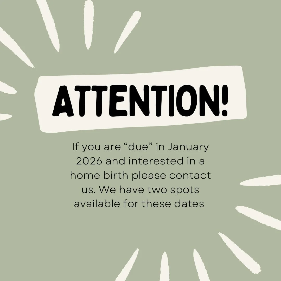 We&rsquo;ve had a small adjustment in our schedule and can now accommodate two more January due dates! 

If you&rsquo;re even slightly considering a home birth, reach out to us to schedule a free consultation. We would love to meet you. 

www.withwom