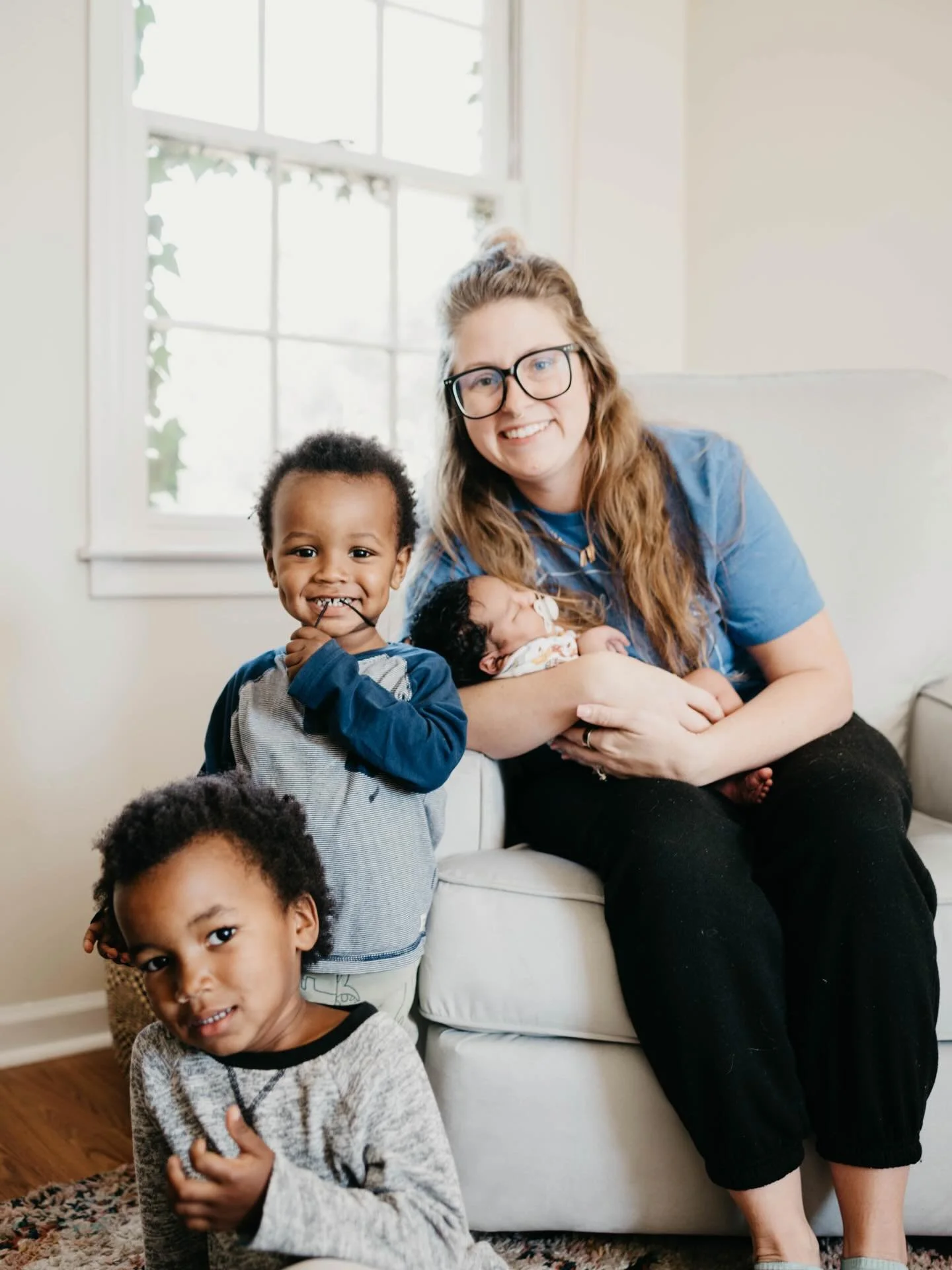 I&rsquo;ve attended the birth of all of these sweet boys🥹

Witnessed their mama as she&rsquo;s grown life &amp; brought life forward 3 times now. 

What an honor it is to be invited in to such a sacred space, and then be asked to walk through this b