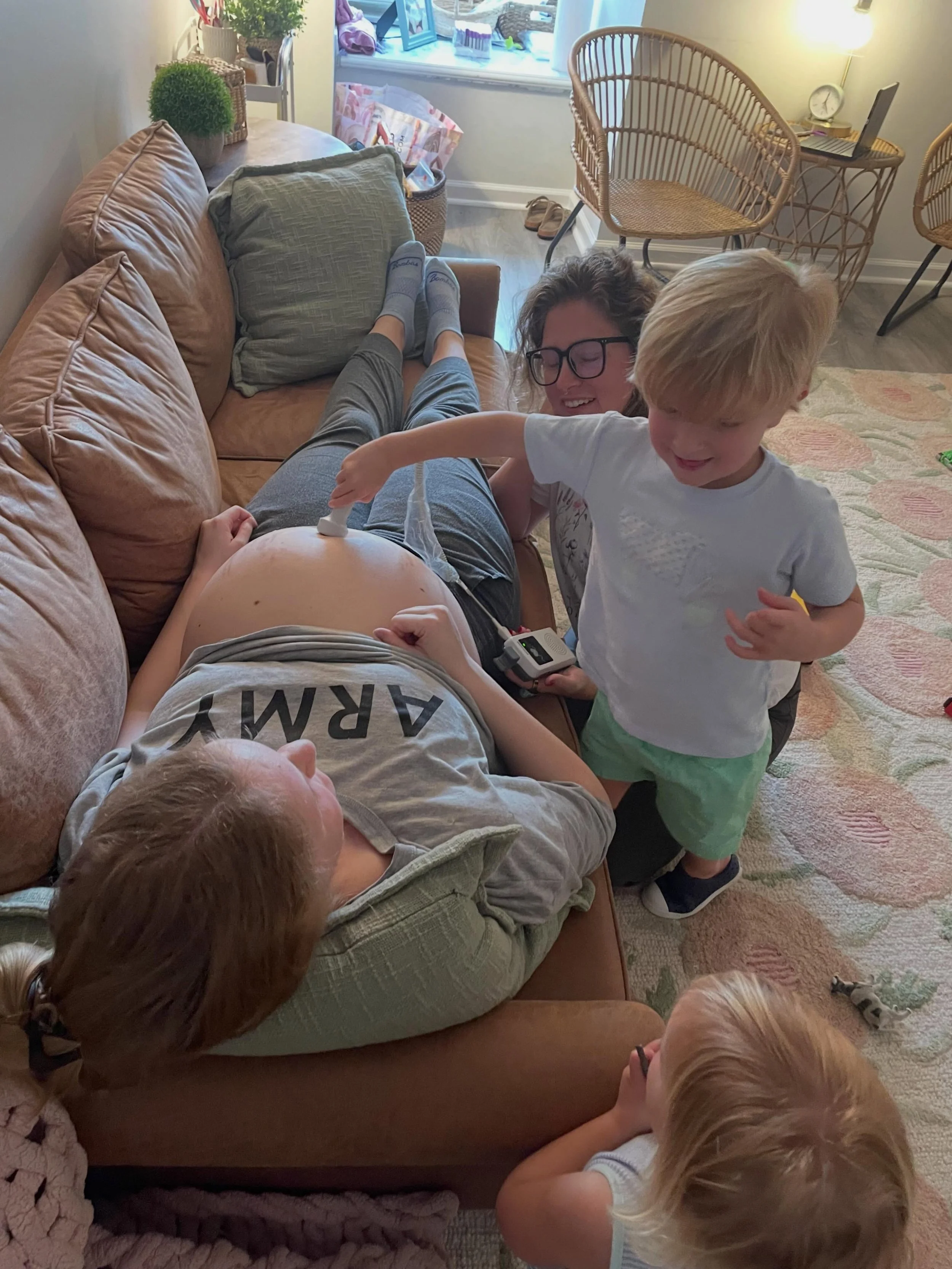 Watching a mother grow in confidence throughout her pregnancy journey is one of the greatest honors of this work. 

By the time labor began, she trusted her body, her instincts, and the process &mdash; leading to a beautiful, peaceful home birth.

An
