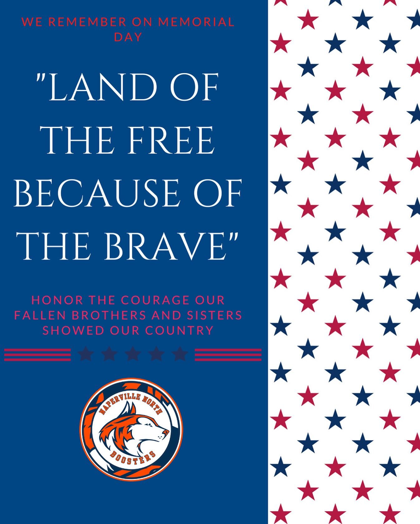 On this Memorial Day we are remembering and honoring the fallen heroes who made the ultimate sacrifice for our freedom. Never forget their bravery and sacrifice 🇺🇸.