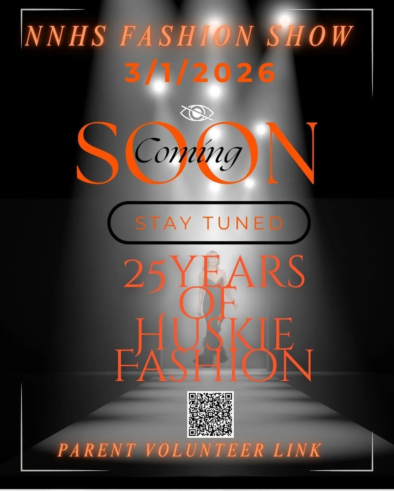 💫 The 25th Anniversary Naperville North Senior Fashion Show will be held on March 1, 2026, and we&rsquo;re gearing up for an unforgettable event! As one of our largest fundraisers of the year, we rely on the support of parent volunteers to help make