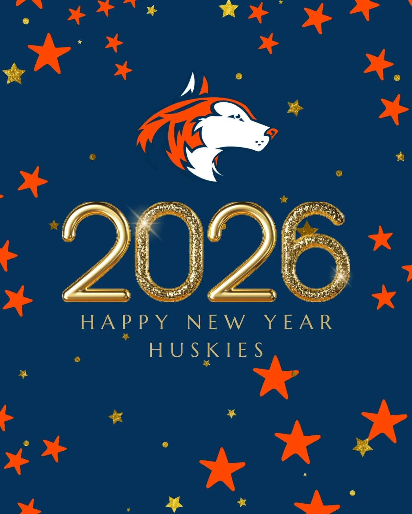 Happy New Year to all our Huskies and supporters‼️🎆

Thank you for making our NNHS community so strong. We can&rsquo;t wait to cheer you on another amazing year together‼️

#2026Huskies #HuskieStrong