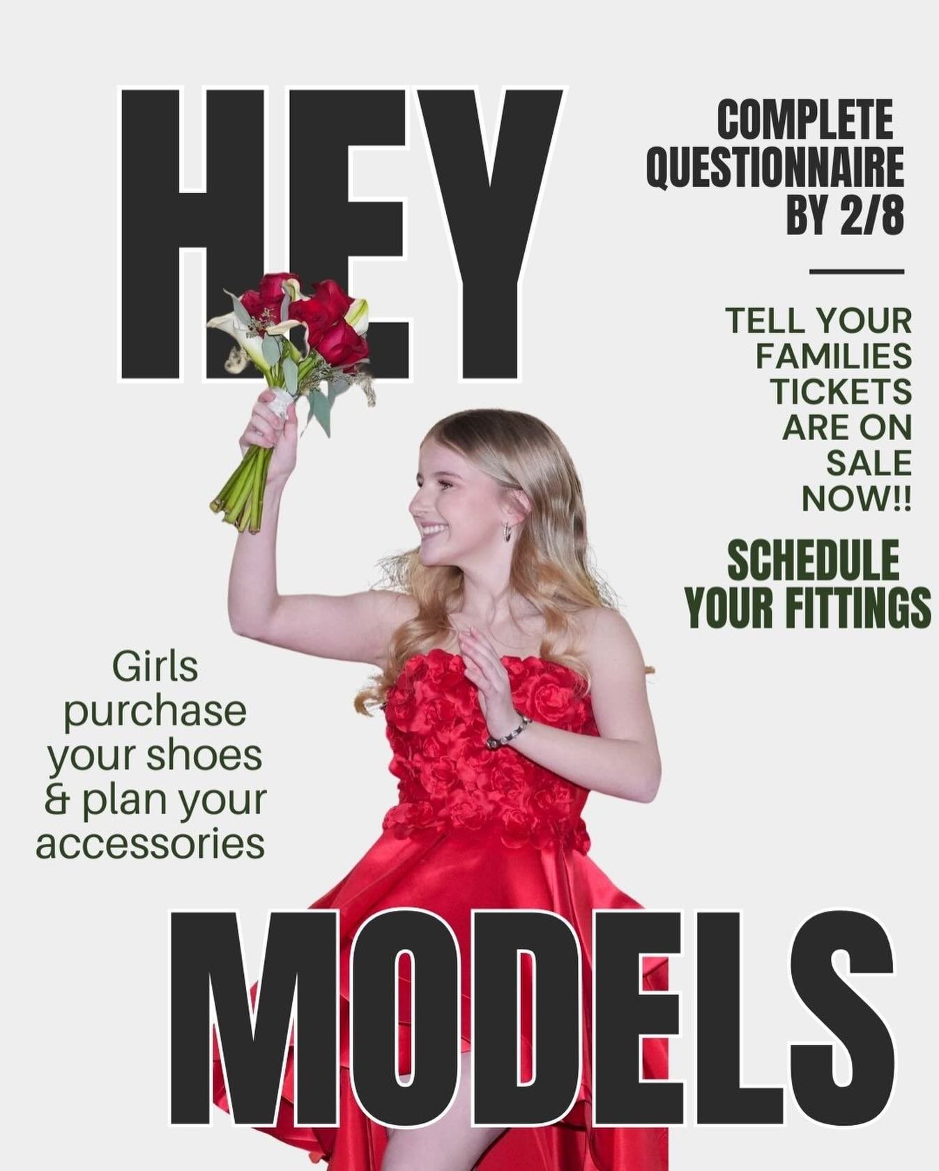 ✨ HUSKIE RUNWAY COUNTDOWN IS ON ✨
Models, it&rsquo;s go time!

🎟️ Tickets are ON SALE NOW
Tell your family, teammates, and friends to grab theirs ASAP.
👑 VIP seating won&rsquo;t last long so don&rsquo;t wait.

📝 REMINDER: Complete your model quest