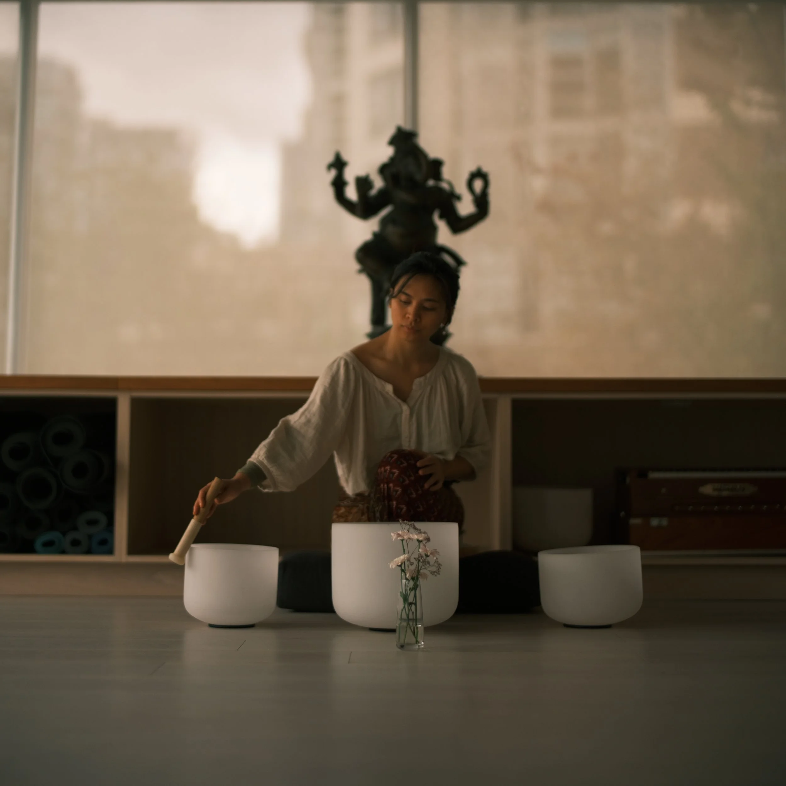 Restorative Yoga + Healing Touch with Live Sound