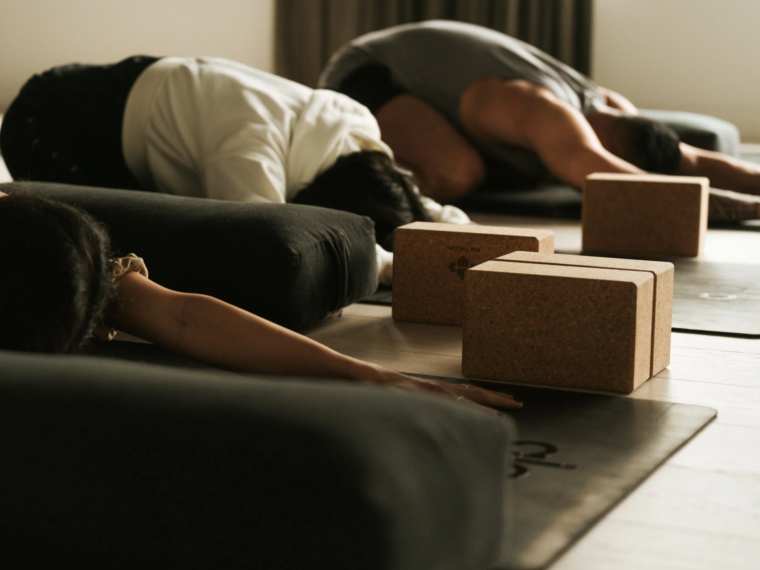 Dynamic power yoga flow at Ritual Urban Retreat in Vancouver