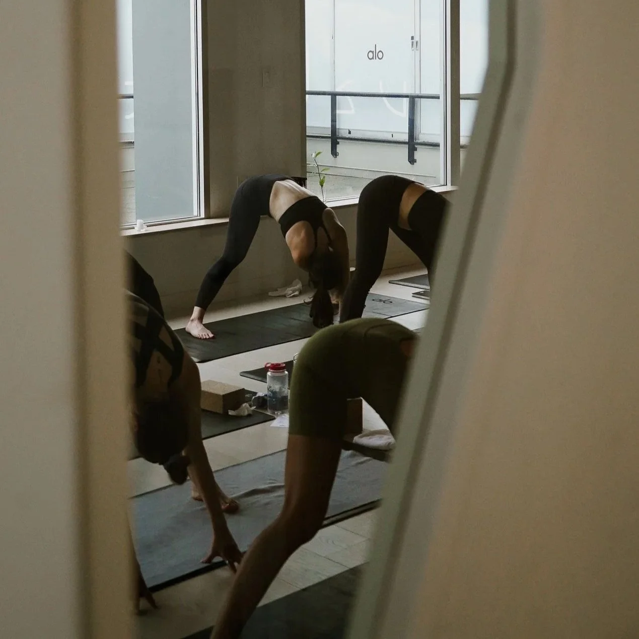 Deep stretch yoga class at Ritual Urban Retreat with a tranquil atmosphere designed for rest and recovery