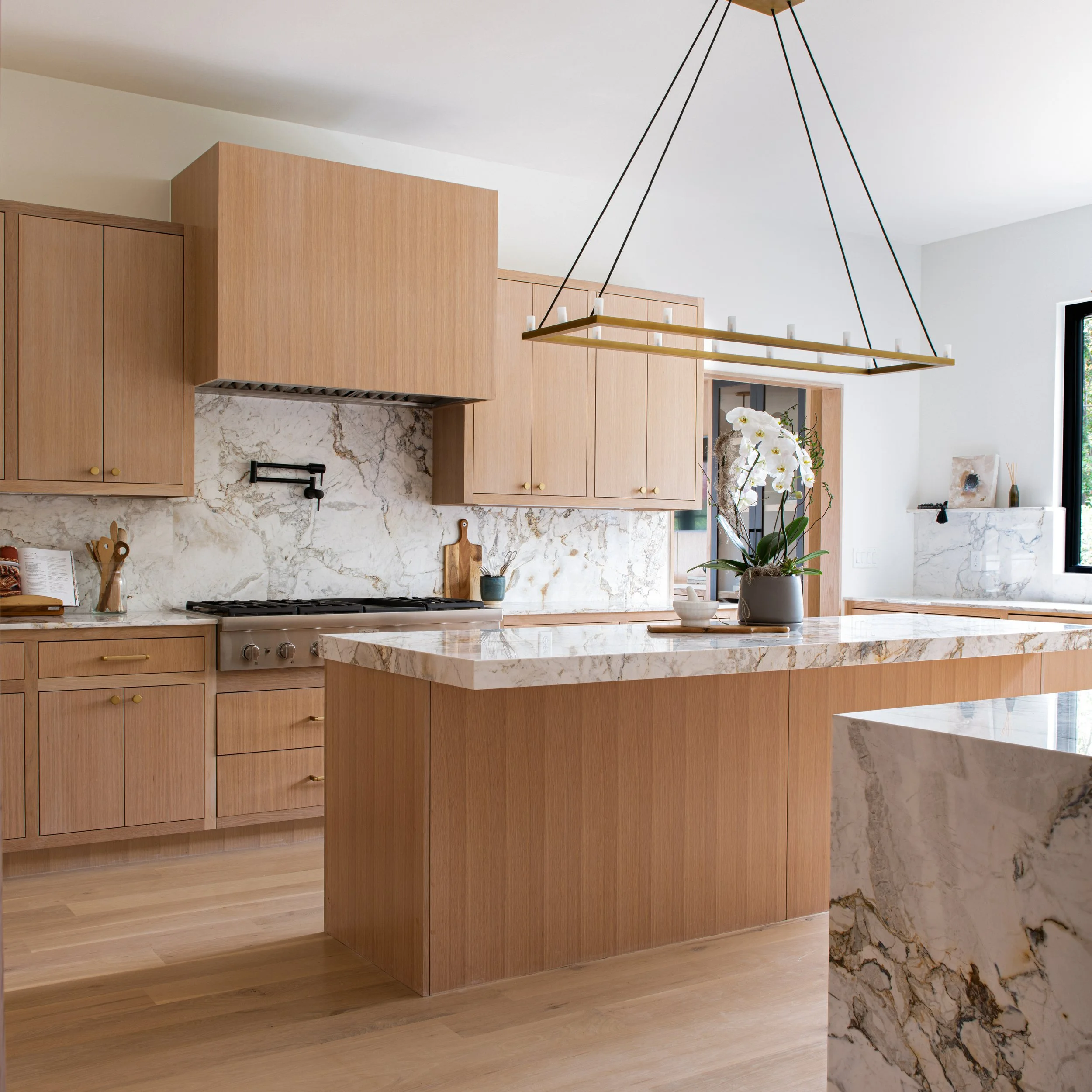 Contemporary Organic Kitchen Remodel by Spruill Homes - Dallas Custom Home Builder project photo