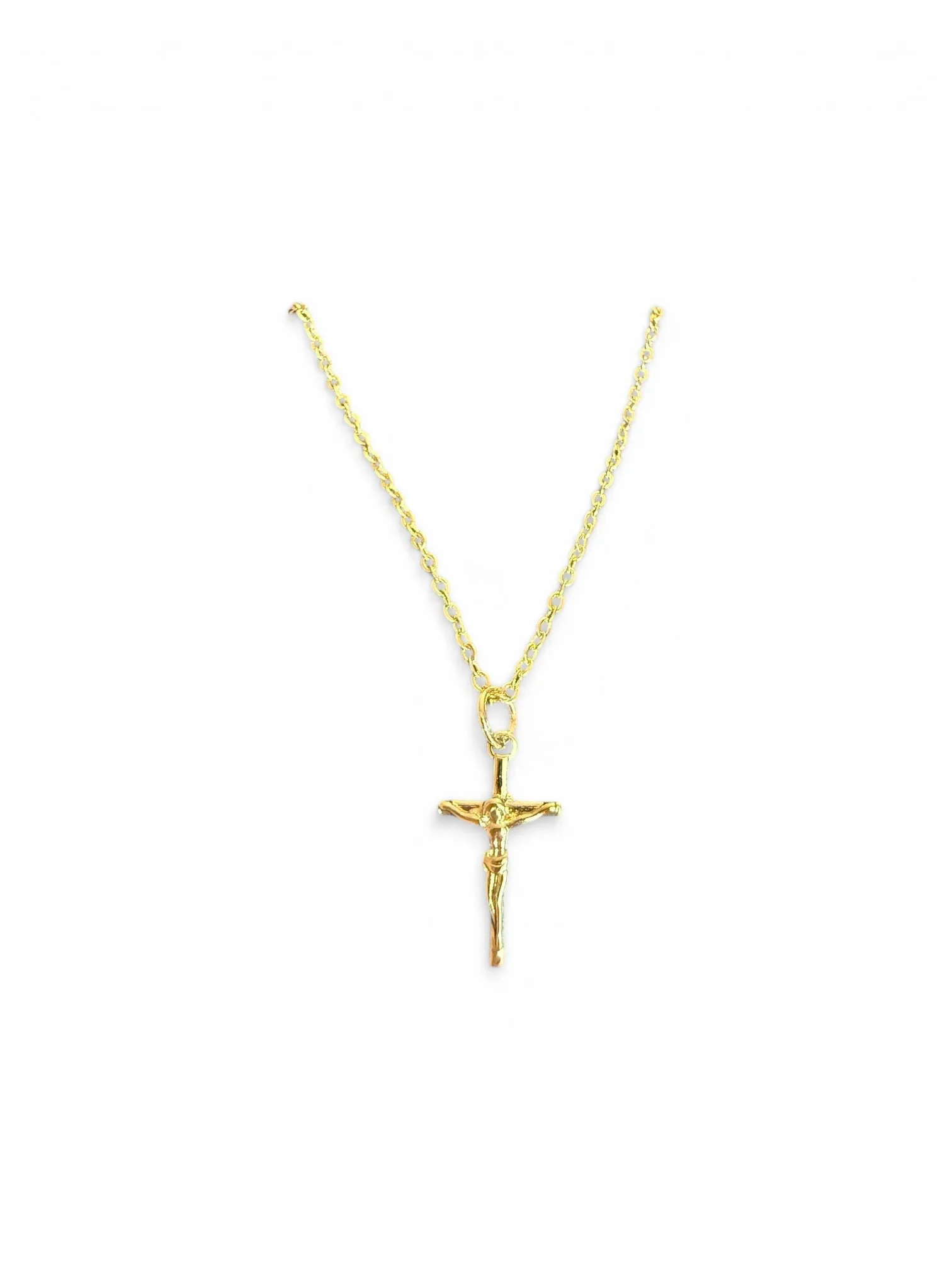 Small Gold Crucifix