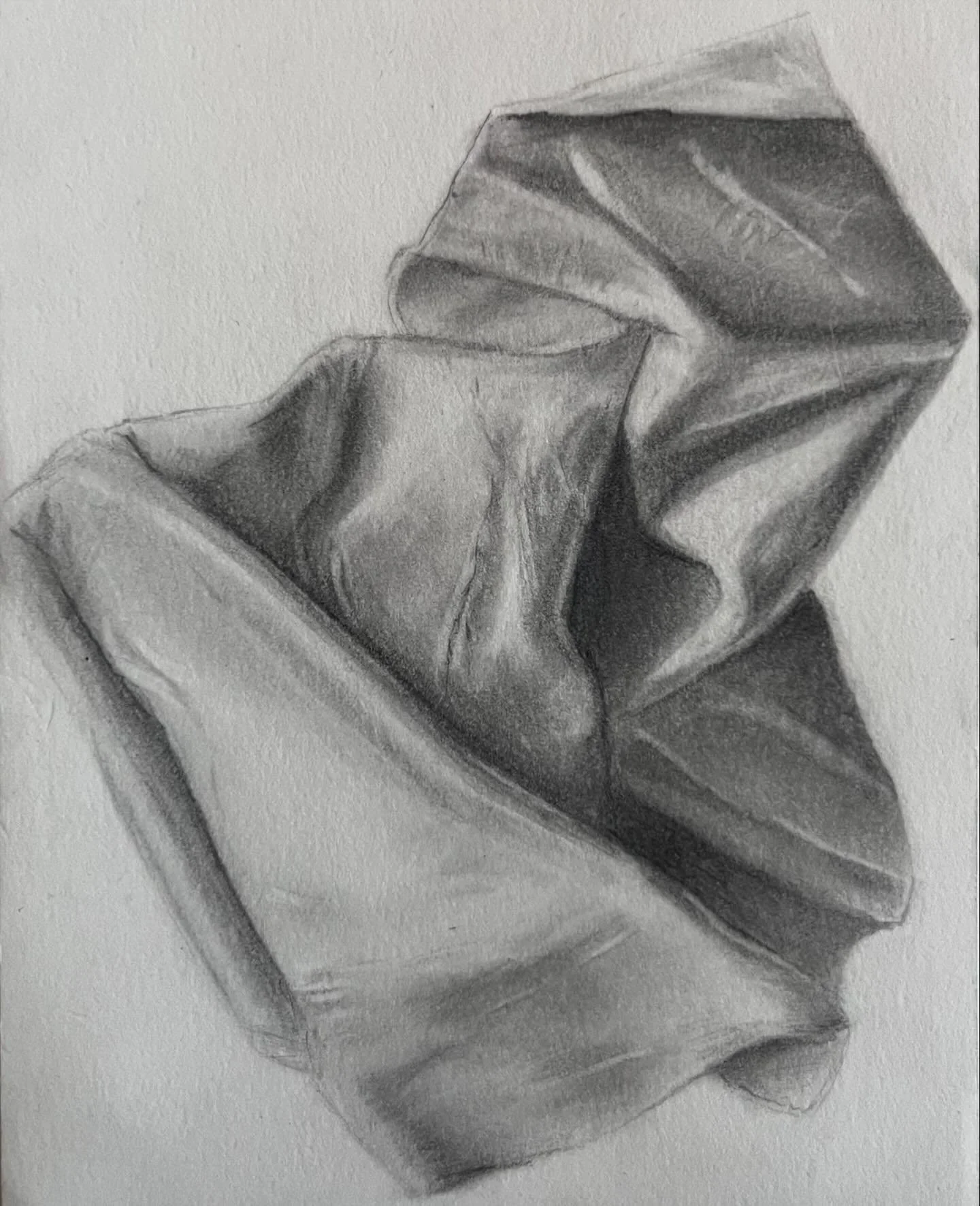 Paper balls, pencil