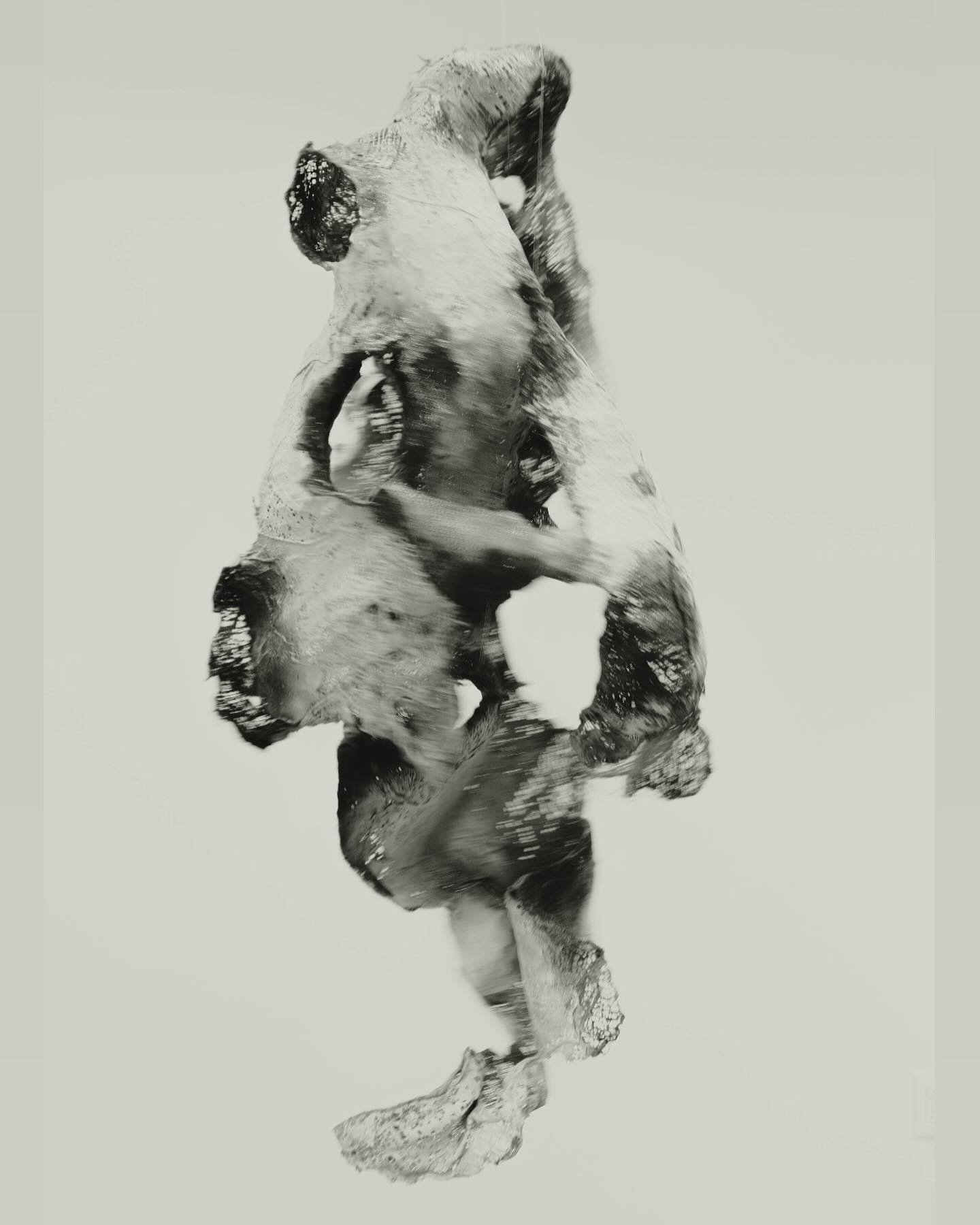 Art and environment final spring 2023, originally 6ft hanging sculpture, concrete, wire, fabric mixed media. Turns out Rebecca was going to hang it up but I threw it away, oops. Final form is in photography