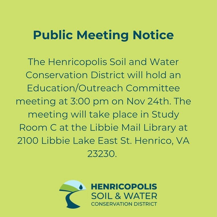 🚨 Public Meeting Notice 🚨