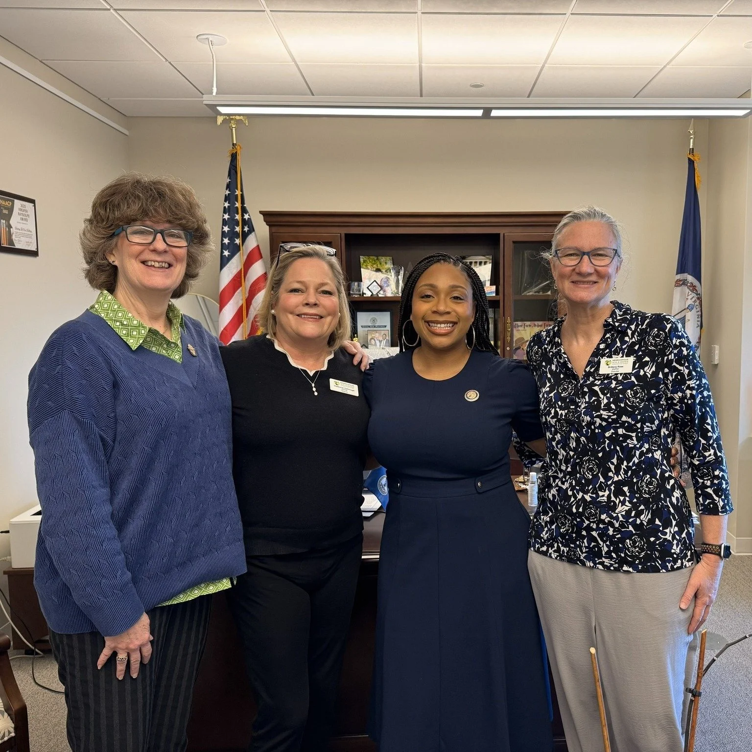 📍 At the General Assembly advocating for conservation!

On Friday, January 16, Henricopolis Soil &amp; Water Conservation District Directors Claiborne Yarbrough, Brittany Rose, and Associate Director Anne-Marie Leake traveled to the General Assembly
